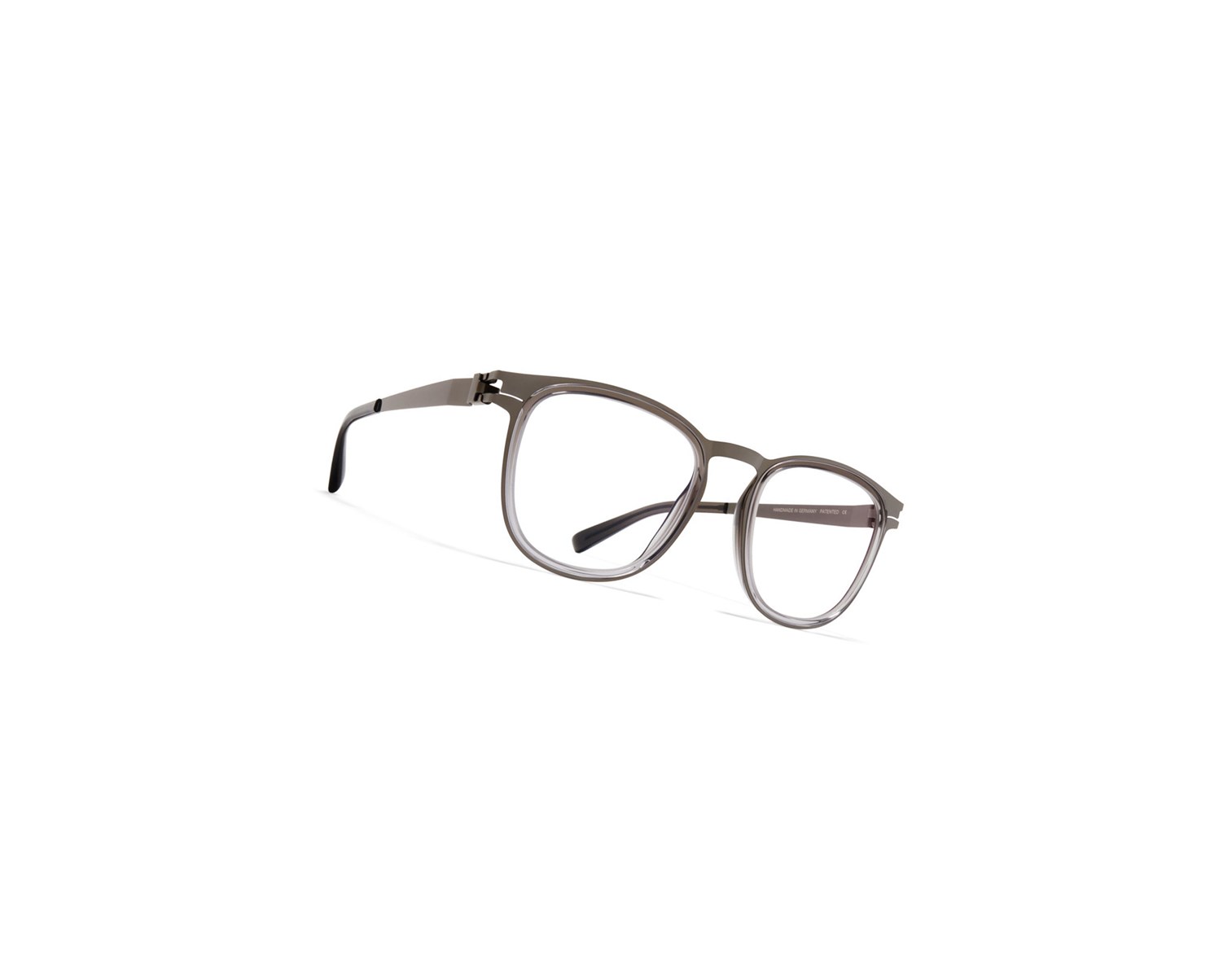 Glasses Mykita Acetate Rings Cantara Optical Frame A54 Shiny Graphite/Grey Gradie / Clear | 25619-QEAY