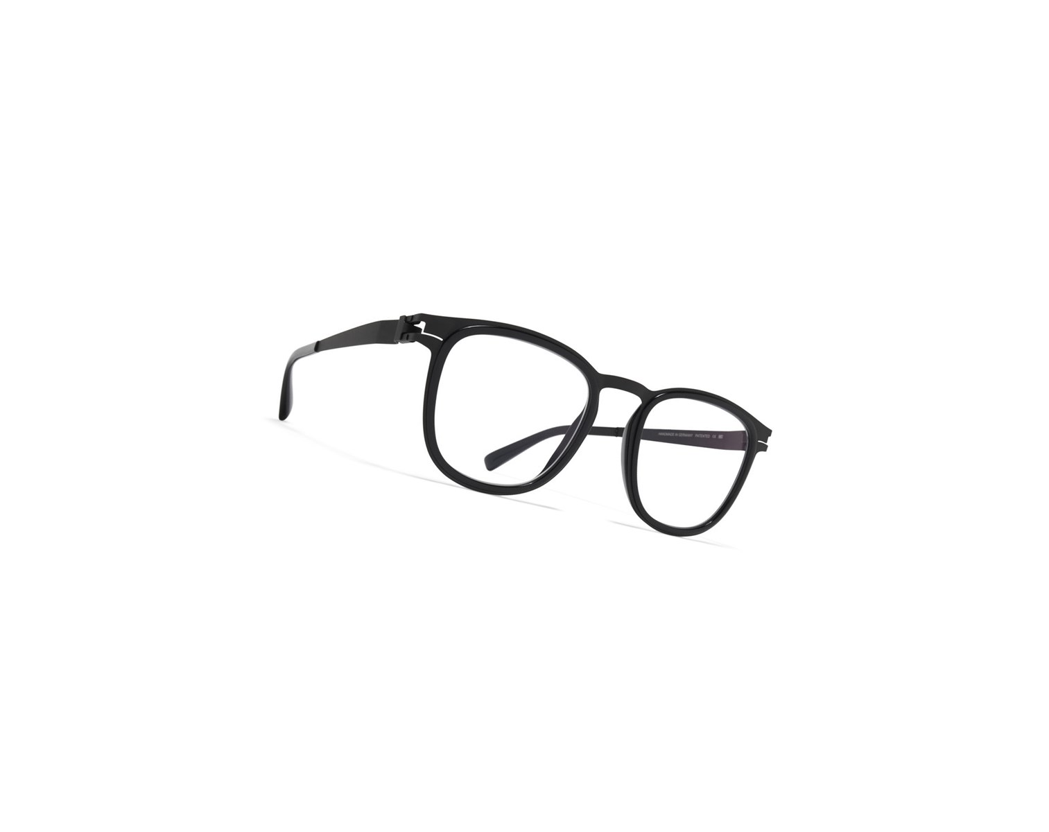 Glasses Mykita Acetate Rings Cantara Optical Frame A6 Black/Black / Clear | 87594-UHLR