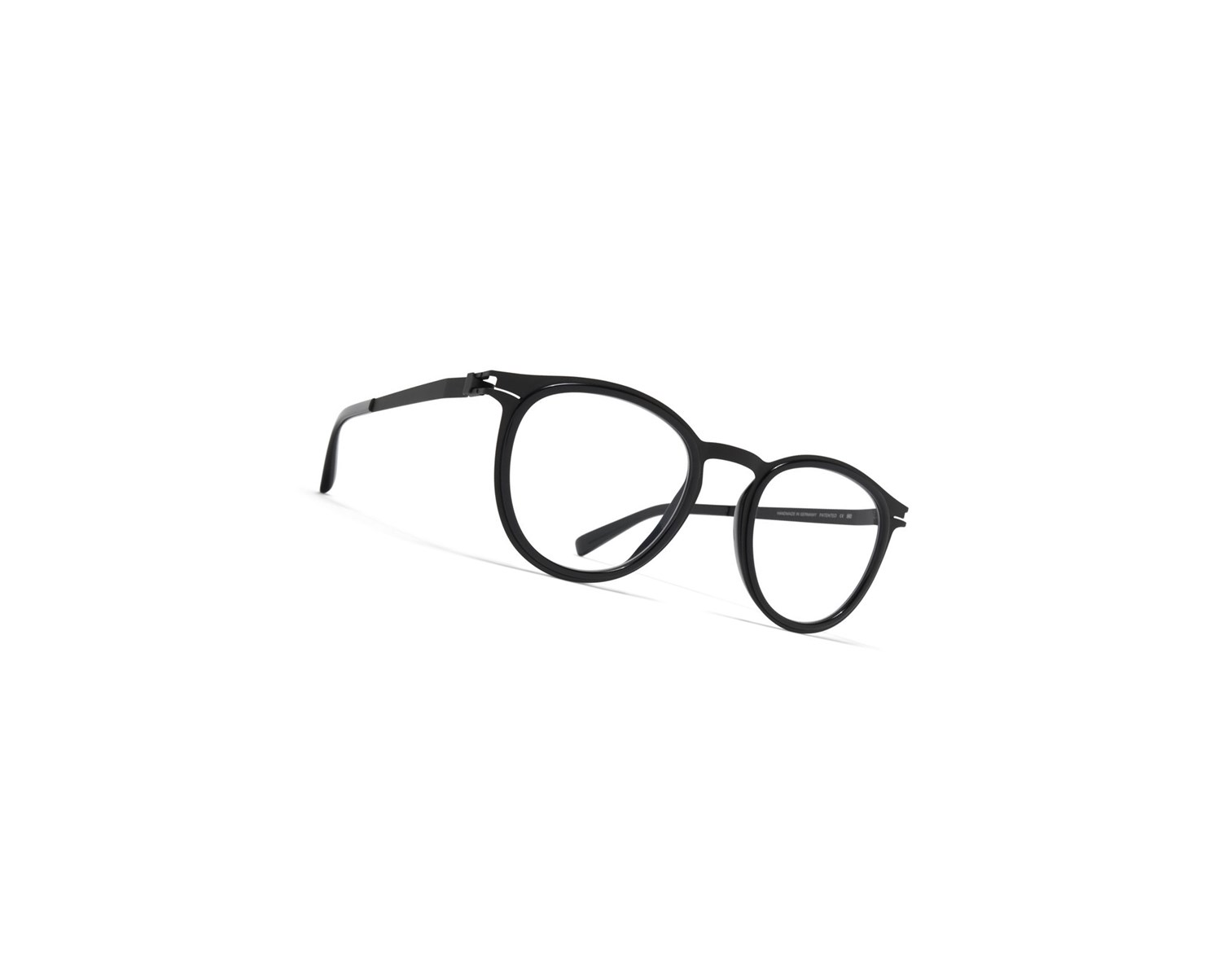 Glasses Mykita Acetate Rings Siwa Optical Frame A6 Black/Black / Clear | 38024-QDGP