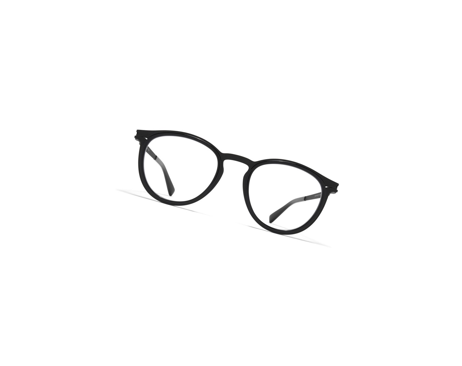 Glasses Mykita Acetate Rings Siwa Optical Frame A6 Black/Black / Clear | 38024-QDGP