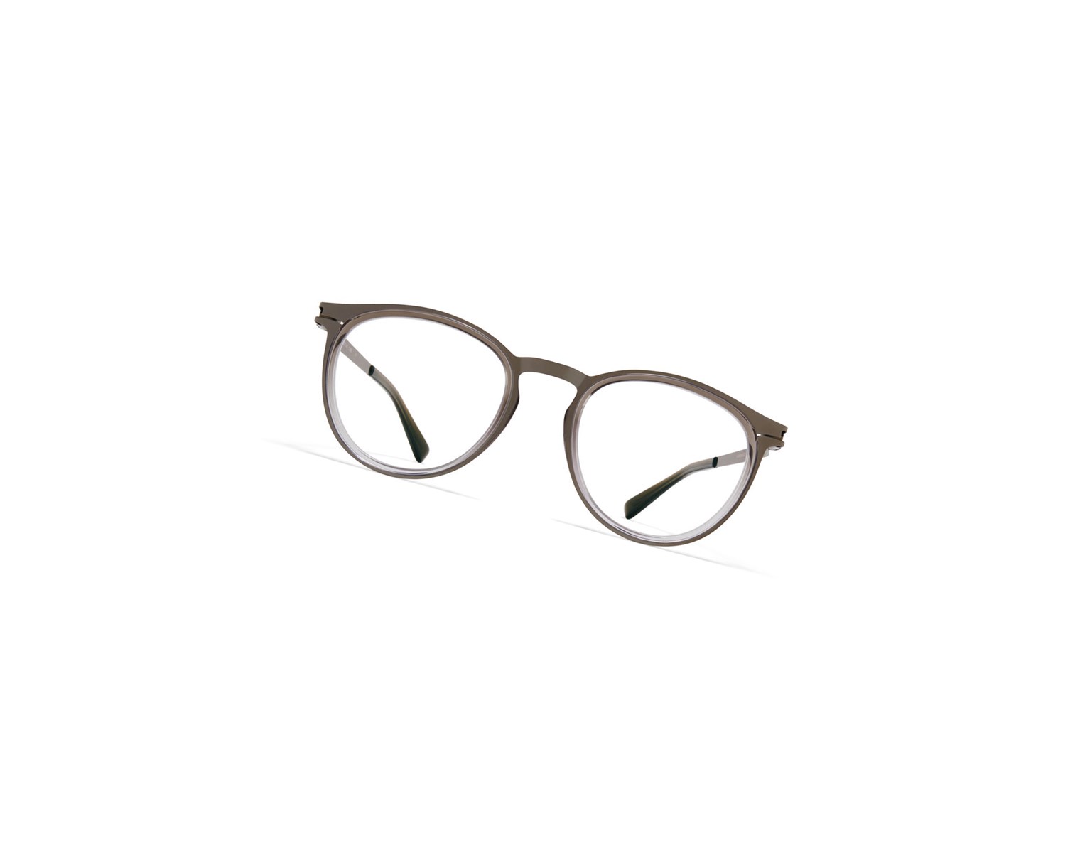 Glasses Mykita Acetate Rings Siwa Optical Frame A54 Shiny Graphite/Grey Gradie / Clear | 70163-XZKN