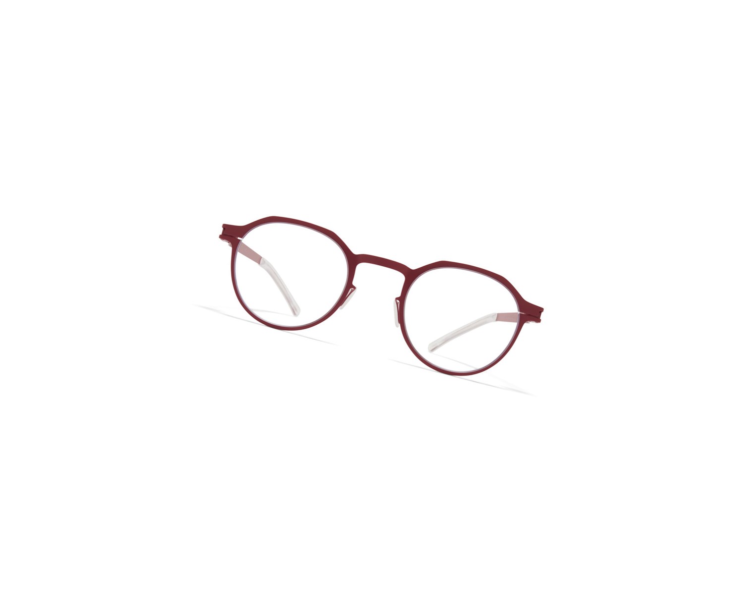 Glasses Mykita Decades Armstrong Optical Frame Cranberry / Clear | 69457-ZUHM