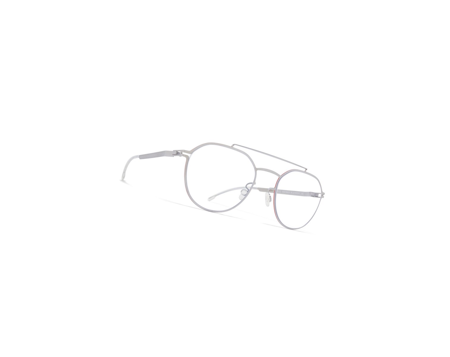 Glasses Mykita Leica Ml07 Optical Frame Plateados Rojos | 29534-IAMB