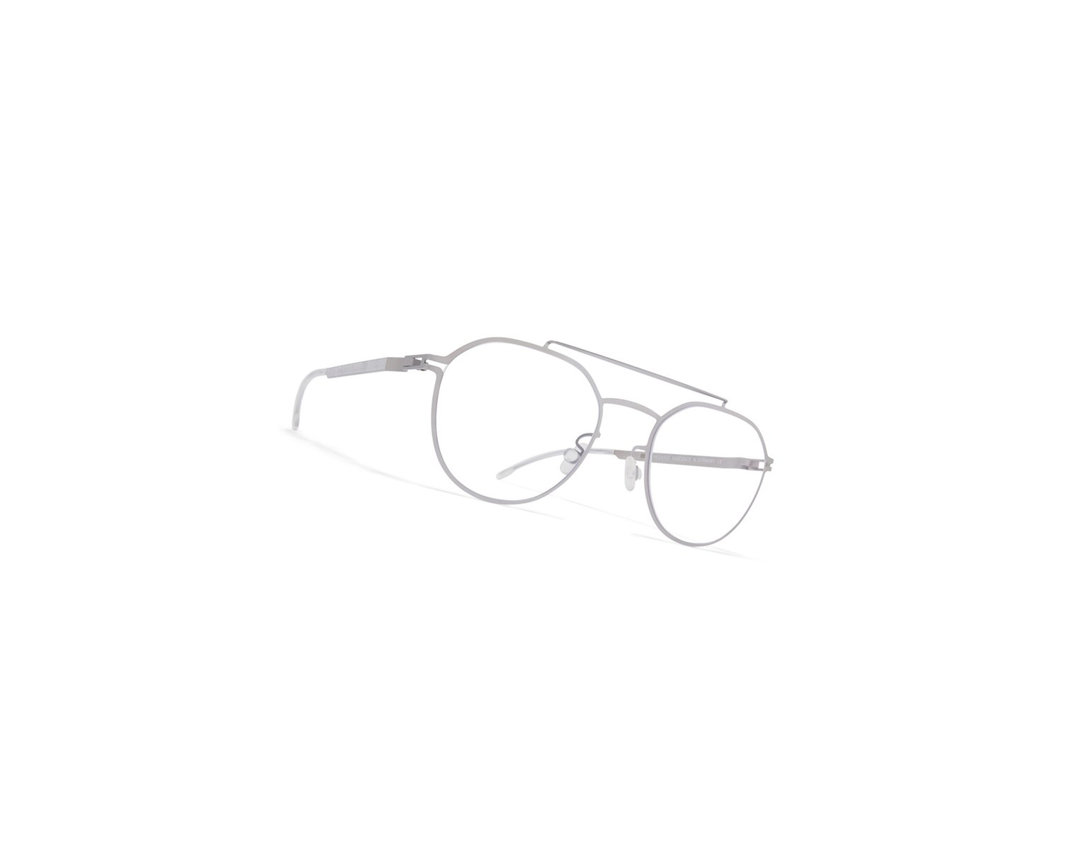 Glasses Mykita Leica Ml07 Optical Frame Leica Silver/White / Clear | 42196-BKXC