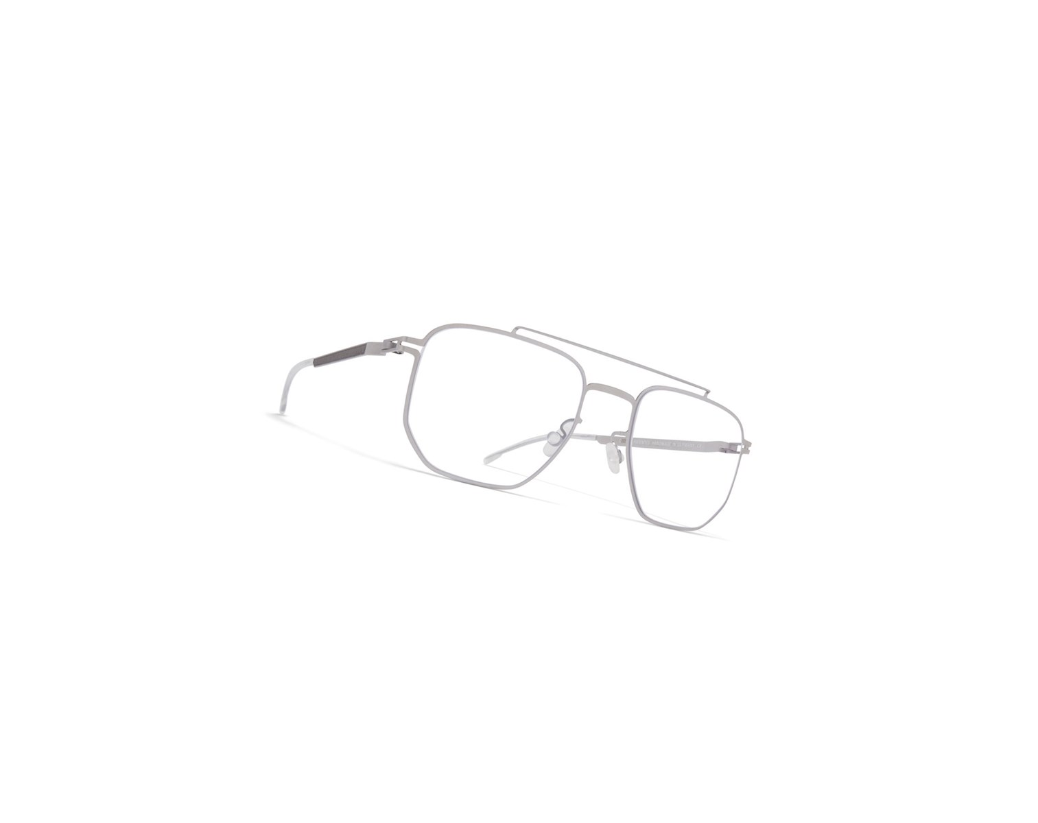 Glasses Mykita Leica Ml08 Optical Frame Leica Silver/Black / Clear | 02165-VRZJ