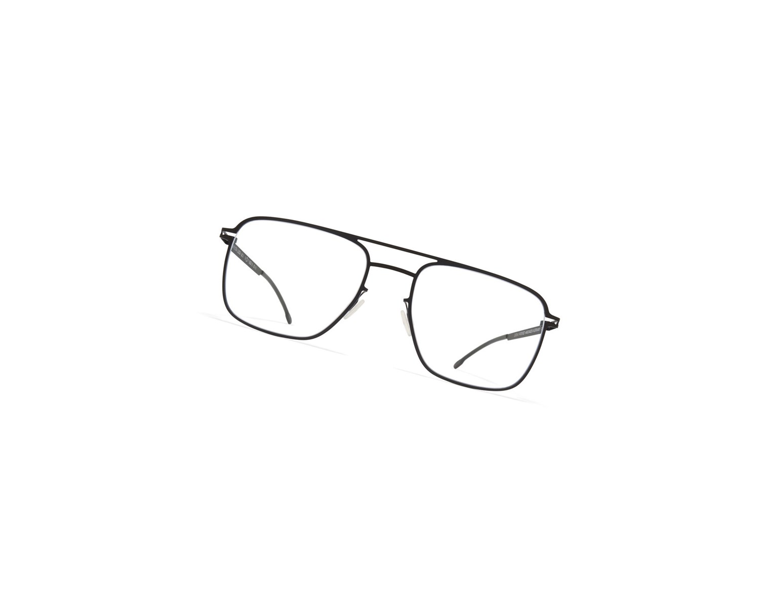 Glasses Mykita Leica Ml11 Optical Frame Black/White Edges / Clear | 34905-OLTN