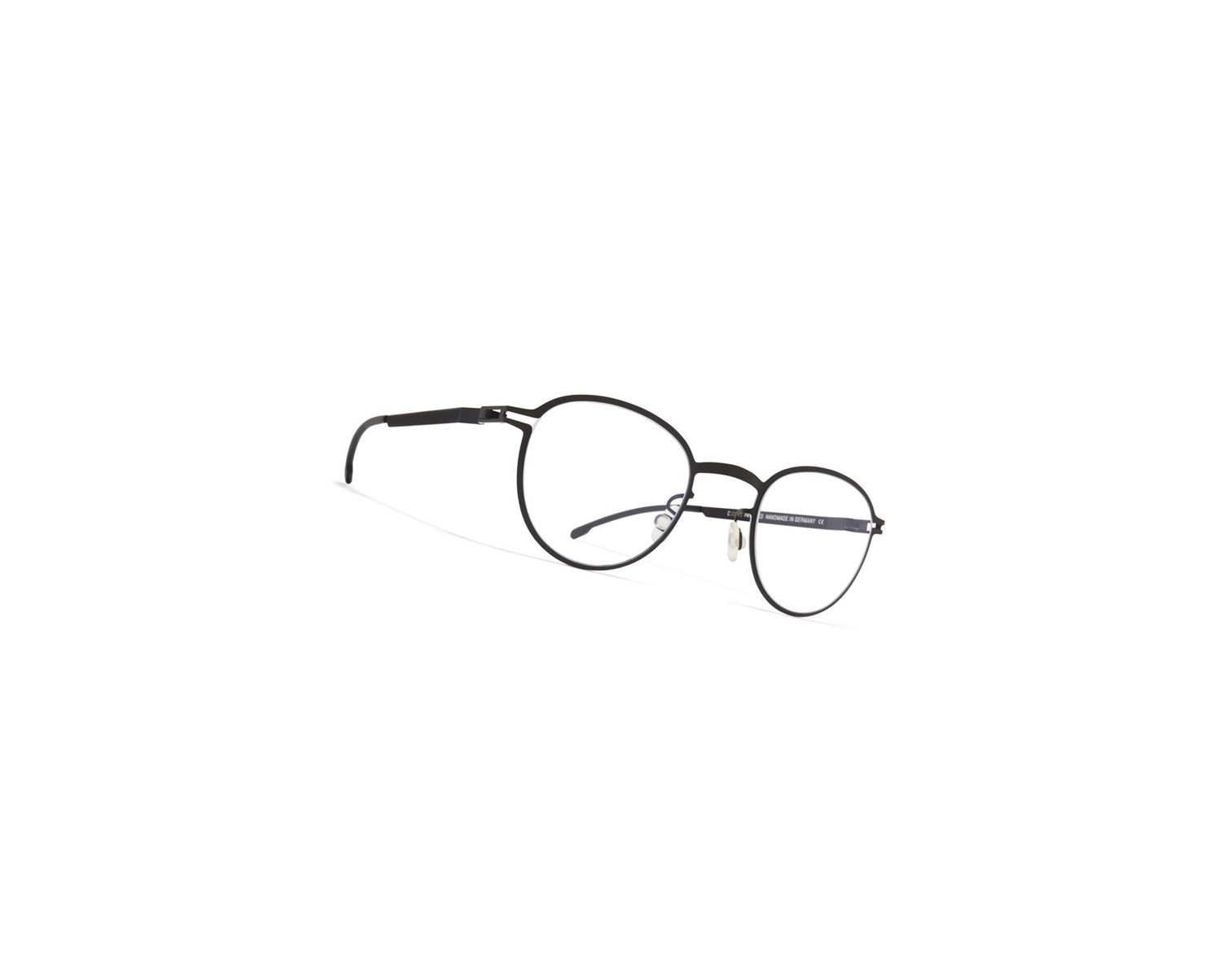 Glasses Mykita Leica Ml12 Optical Frame Black/White Edges / Clear | 91576-IAUT