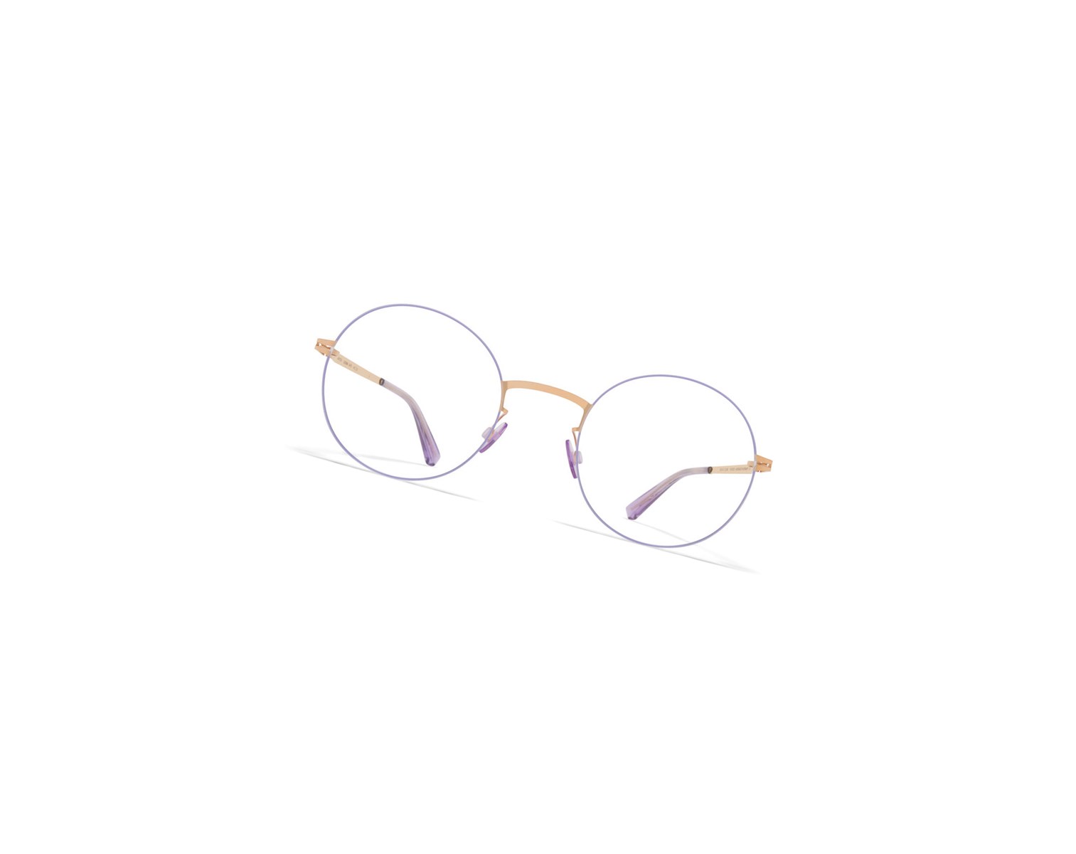 Glasses Mykita Lessrim Kayo Optical Frame Champagne Gold/Iris Lilac / Clear | 09261-ETXF