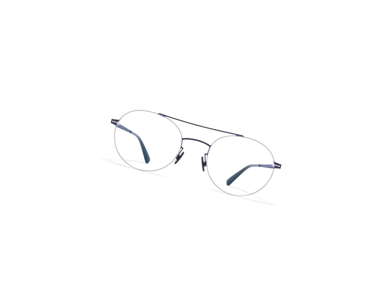 Glasses Mykita Lessrim Tomi Optical Frame Silver/Indigo / Clear | 90327-ZTEV
