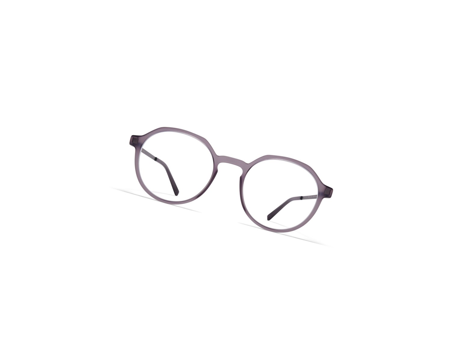 Glasses Mykita Lite Acetate Bikki Optical Frame C93 Matte Smoke/Blackberry / Clear | 01582-BZGA