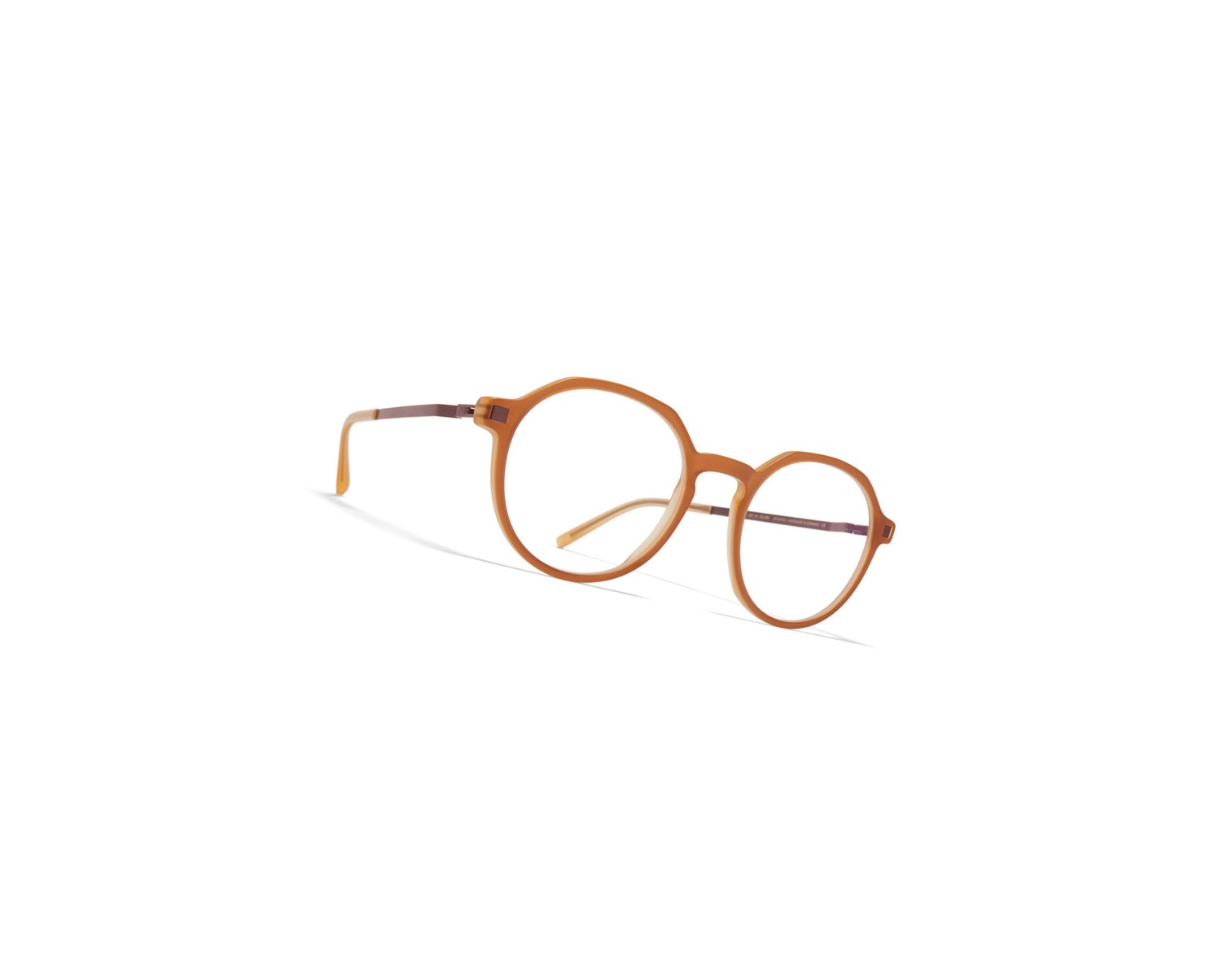 Glasses Mykita Lite Acetate Bikki Optical Frame C92 Matte Brown/Mocca / Clear | 31509-BZVW