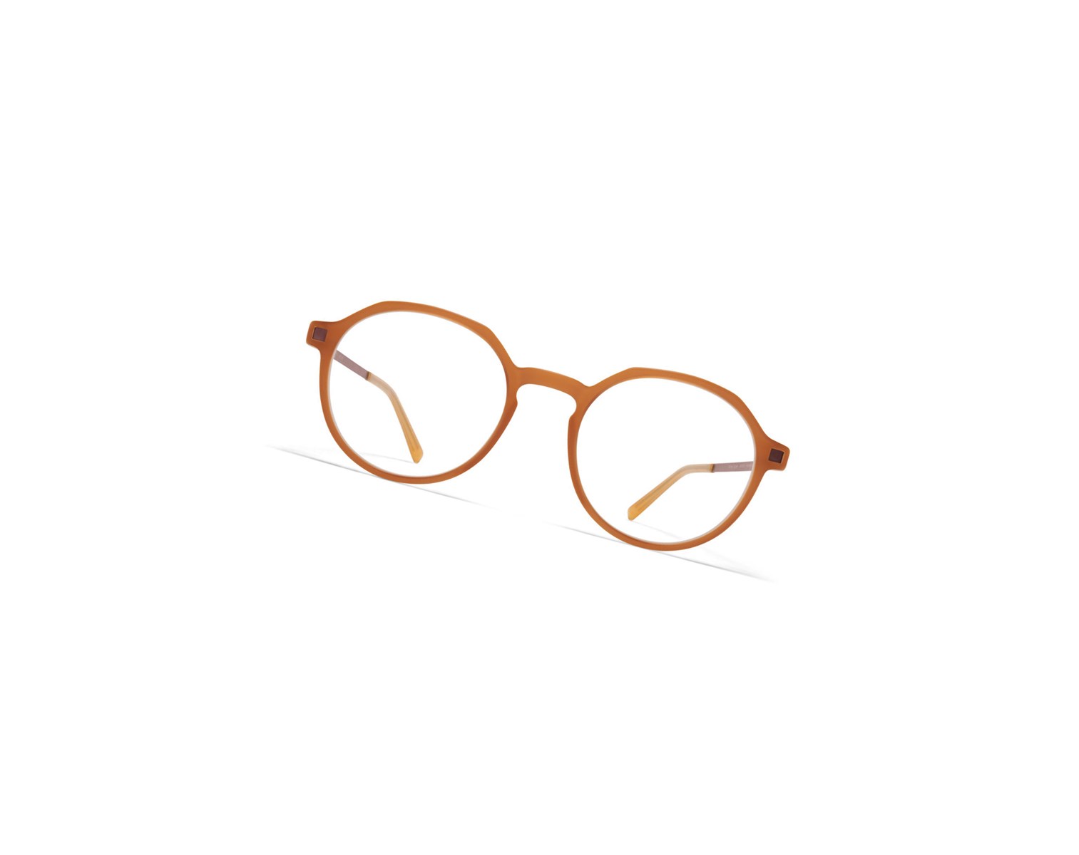 Glasses Mykita Lite Acetate Bikki Optical Frame C92 Matte Brown/Mocca / Clear | 31509-BZVW