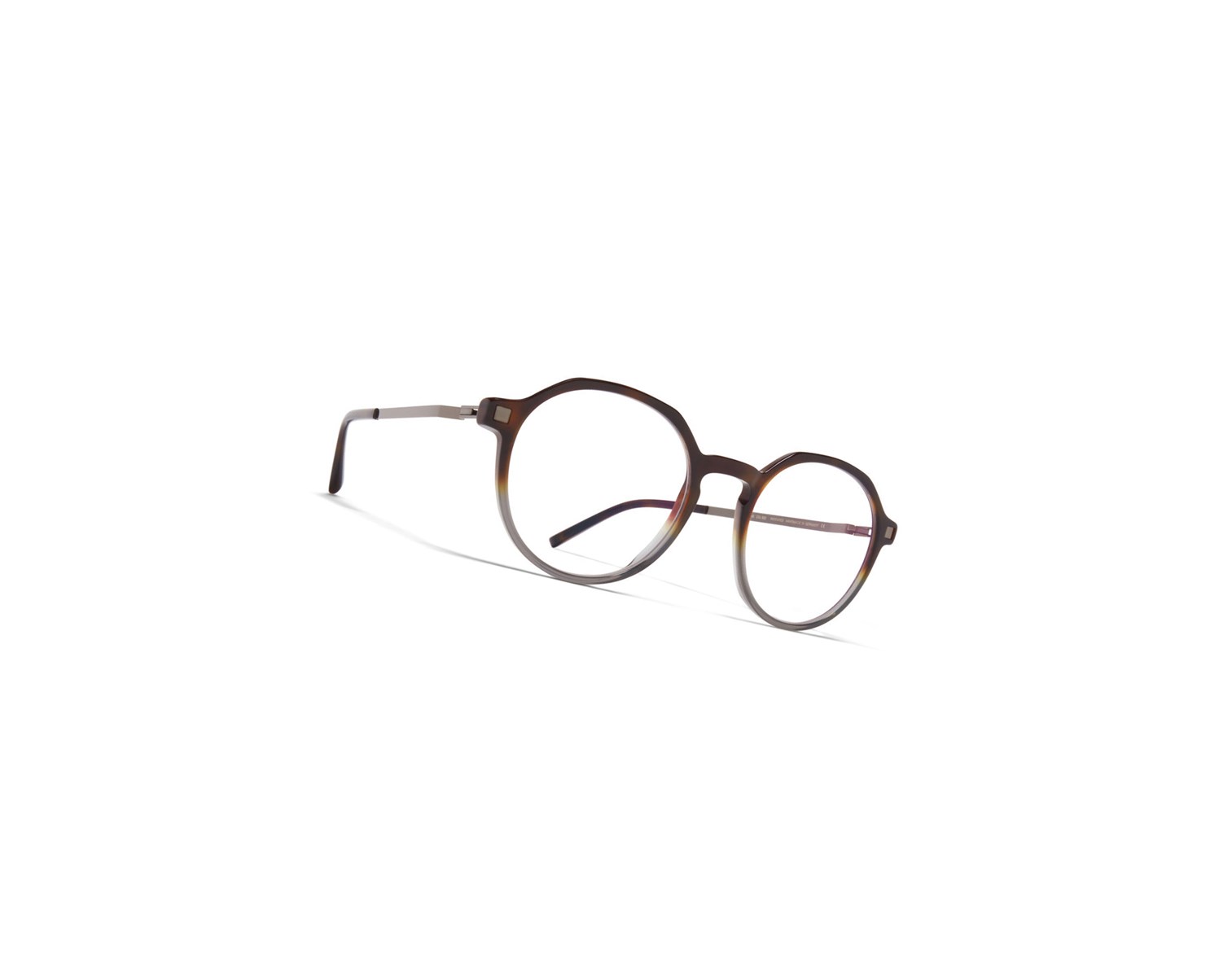Glasses Mykita Lite Acetate Bikki Optical Frame C9 Santiago Gradient/Shiny Gra / Clear | 35420-NMGV