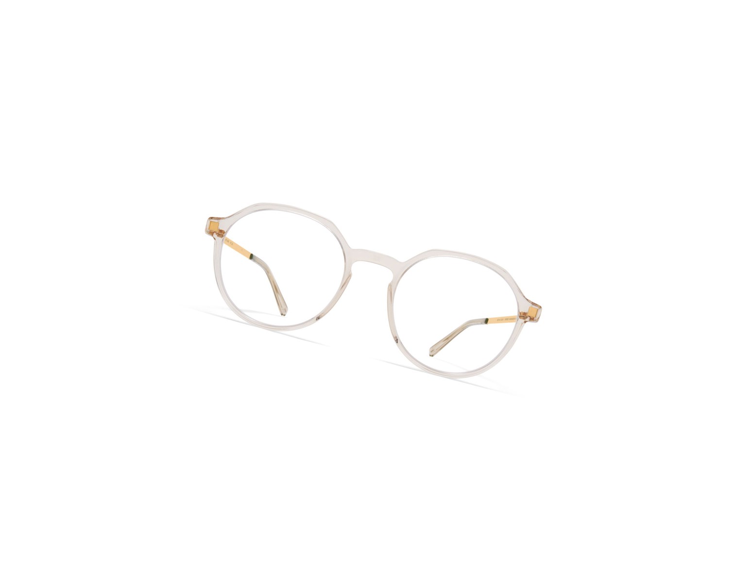 Glasses Mykita Lite Acetate Bikki Optical Frame Dorados | 80741-LWOH