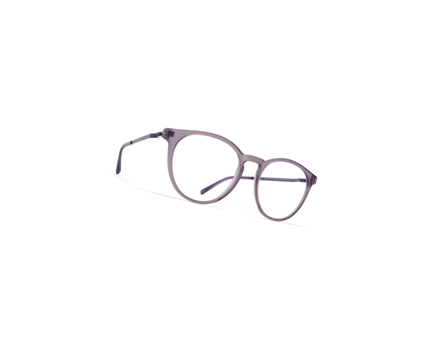 Glasses Mykita Lite Acetate Freda Optical Frame C93 Matte Smoke/Blackberry / Clear | 60513-ECUH