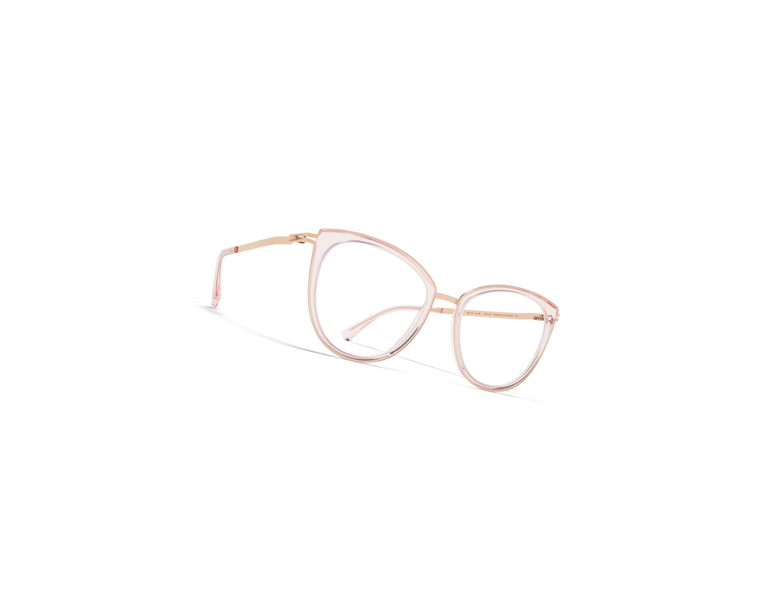 Glasses Mykita Lite Acetate Gunda Optical Frame A27 Champagne Gold/Rose Water / Clear | 09136-OLQC