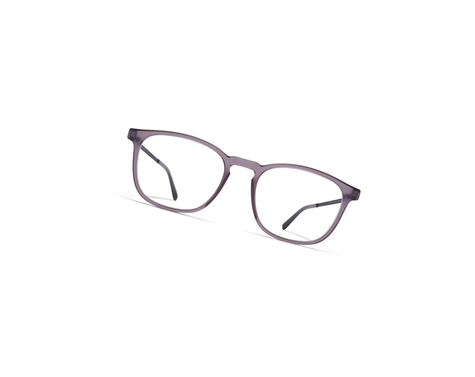 Glasses Mykita Lite Acetate Haldur Optical Frame C93 Matte Smoke/Blackberry / Clear | 86103-ZVOT