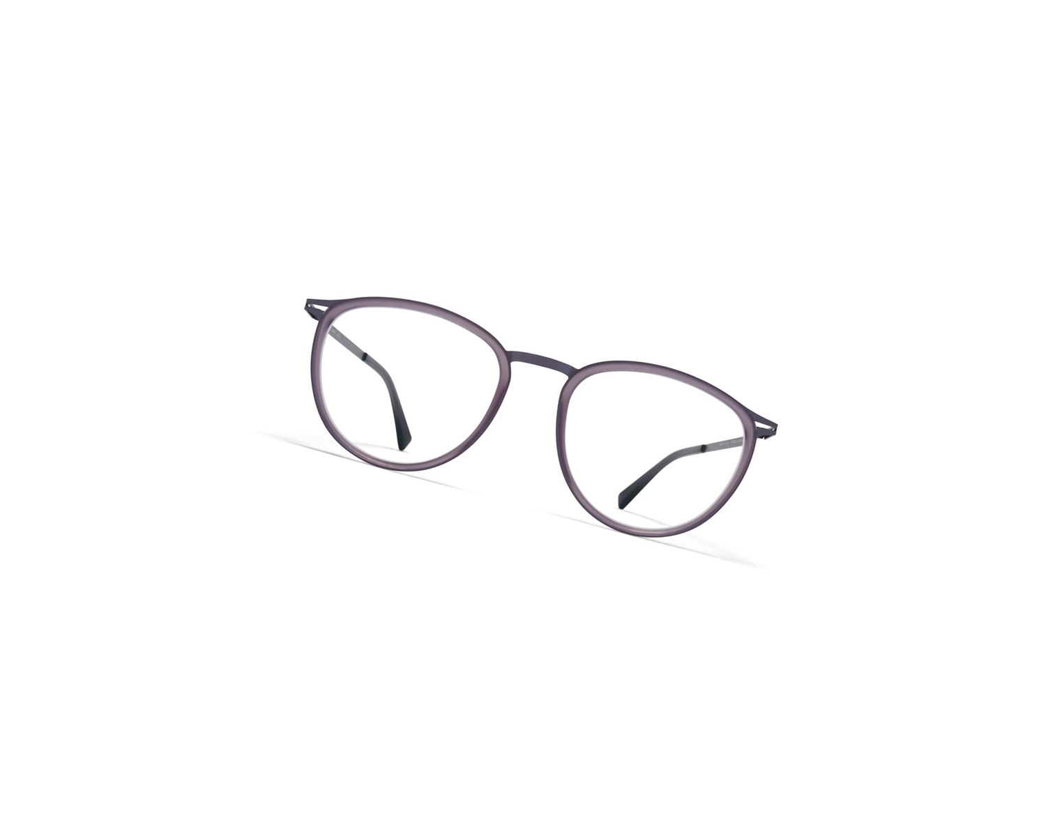 Glasses Mykita Lite Acetate Hansen Optical Frame A51 Blackberry/Matte Smoke / Clear | 83129-UHEZ