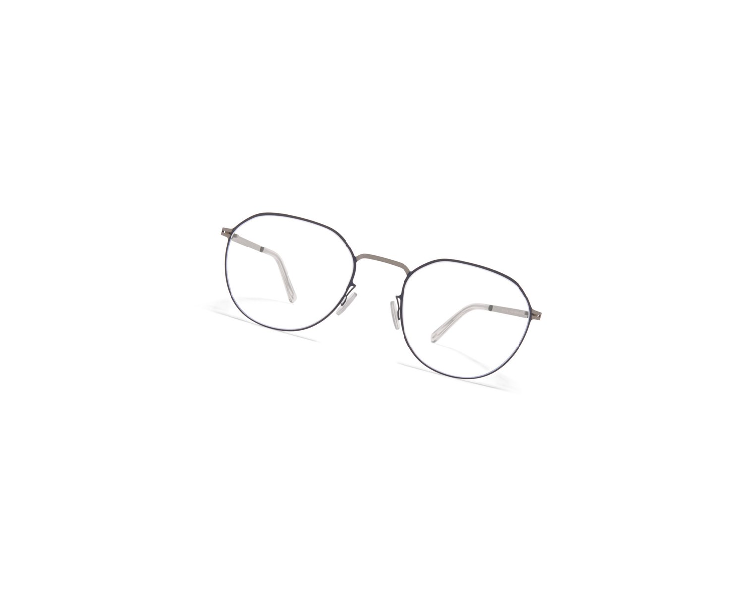 Glasses Mykita Lite Acetate Julius Optical Frame Shiny Graphite/Indigo / Clear | 15967-CKGH