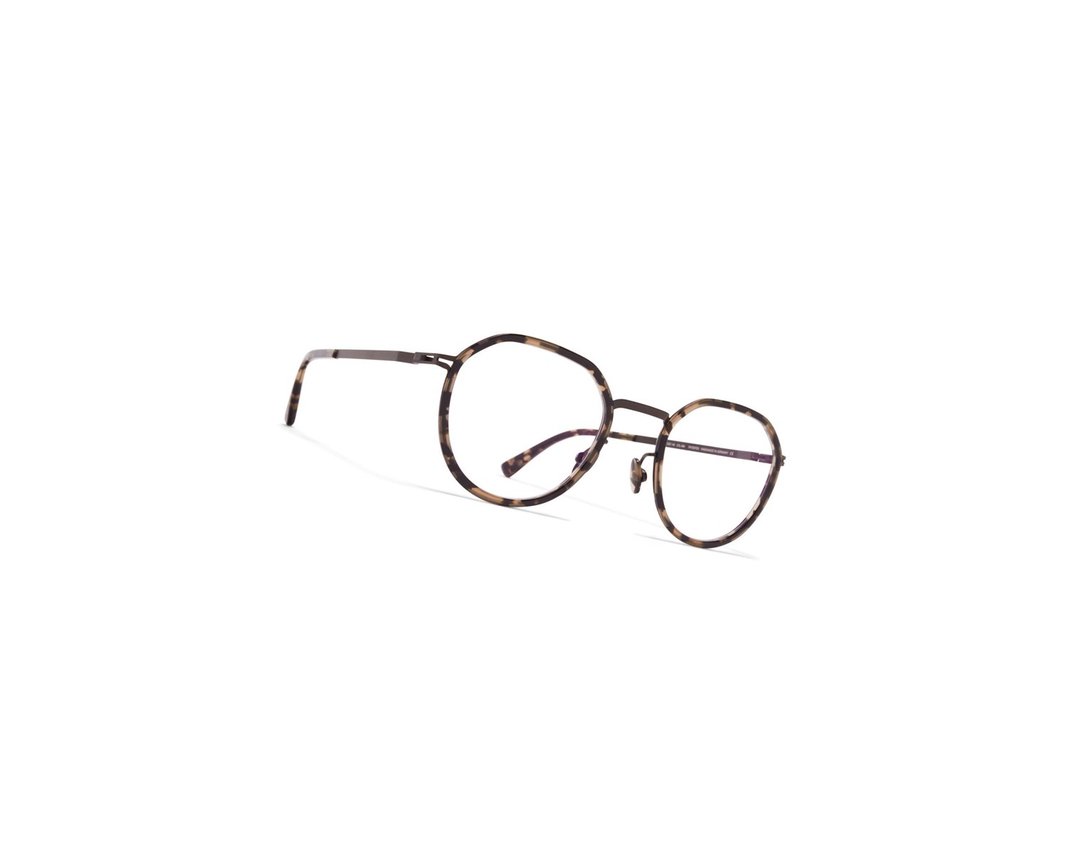 Glasses Mykita Lite Acetate Justus Optical Frame A16 Black/Antigua / Clear | 68439-EIPB