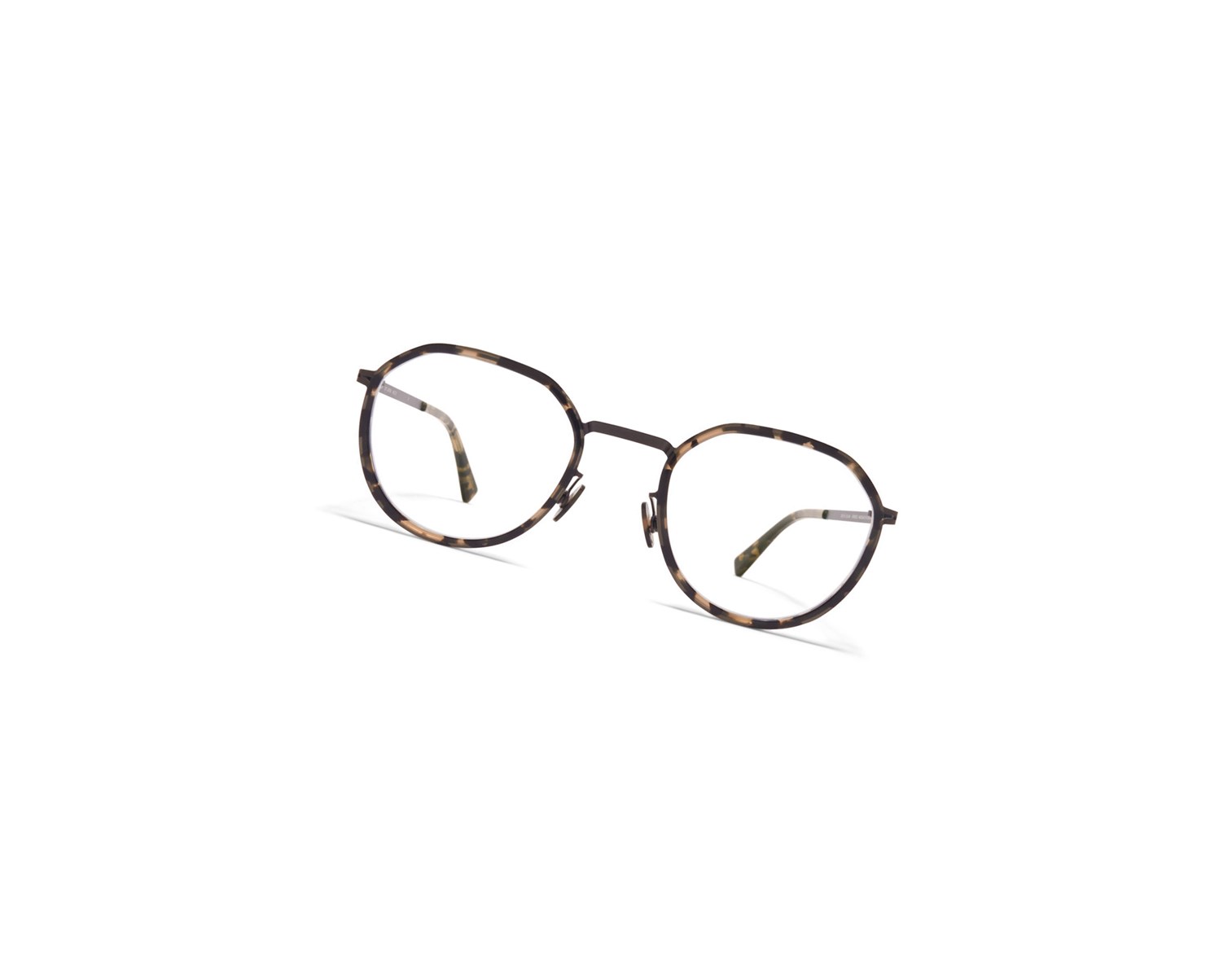 Glasses Mykita Lite Acetate Justus Optical Frame A16 Black/Antigua / Clear | 68439-EIPB
