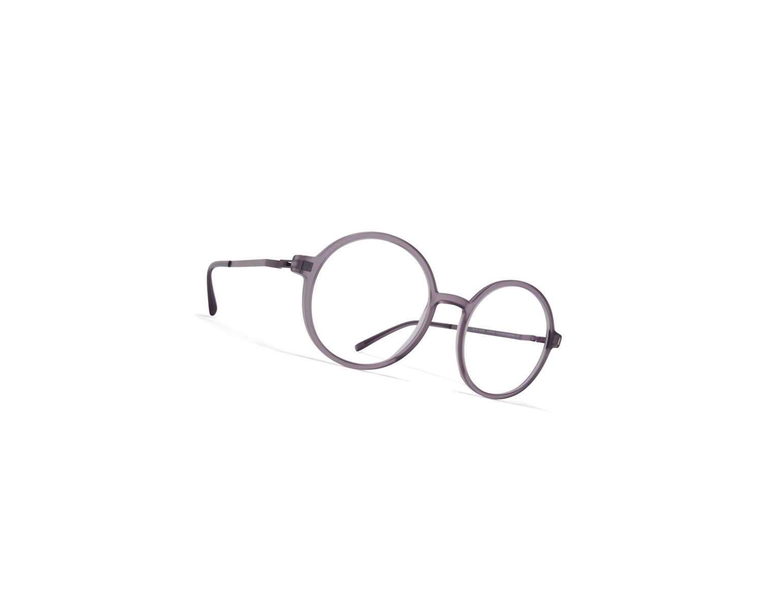Glasses Mykita Lite Acetate Keoma Optical Frame C93 Matte Smoke/Blackberry / Clear | 49325-OIUJ