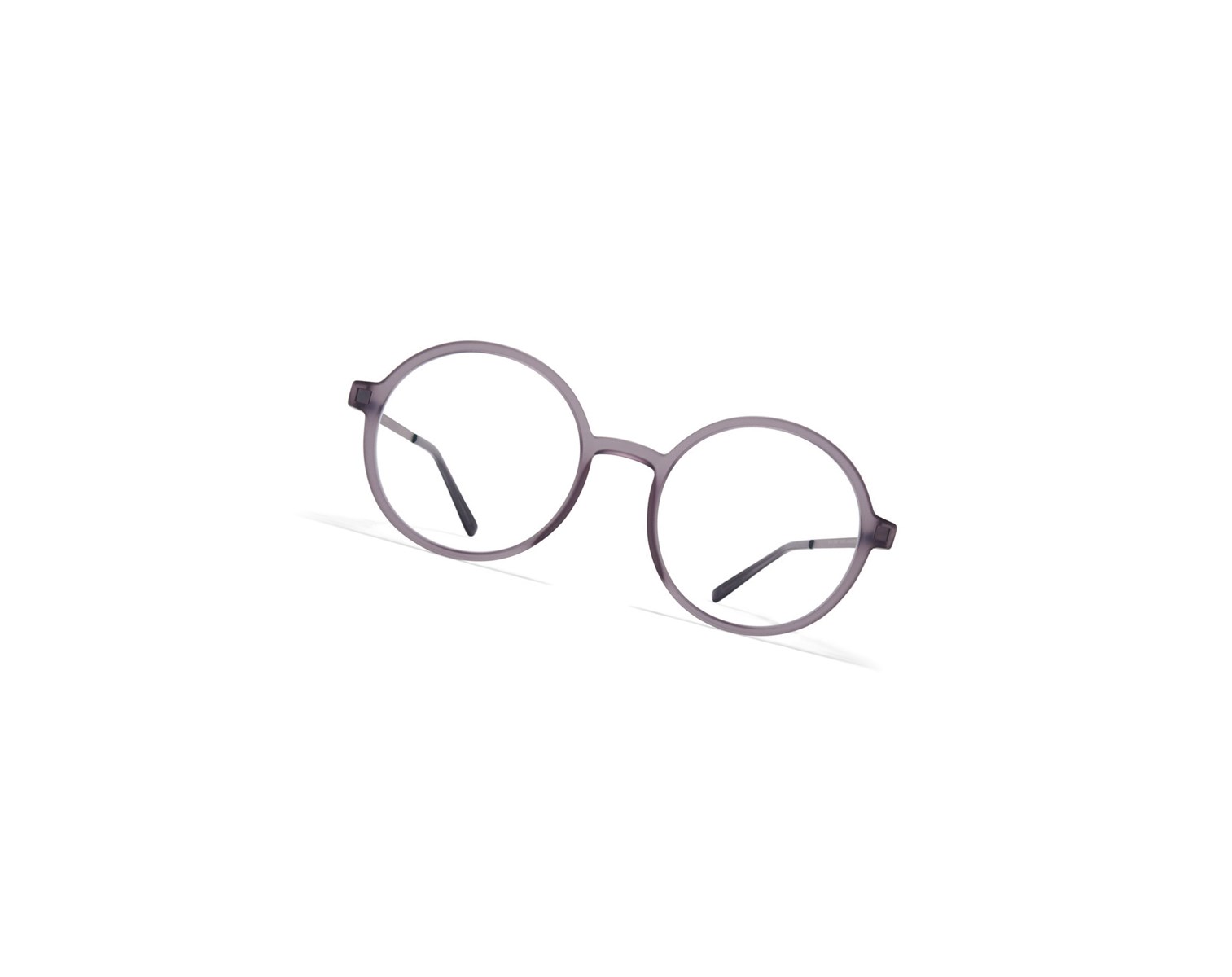 Glasses Mykita Lite Acetate Keoma Optical Frame C93 Matte Smoke/Blackberry / Clear | 49325-OIUJ