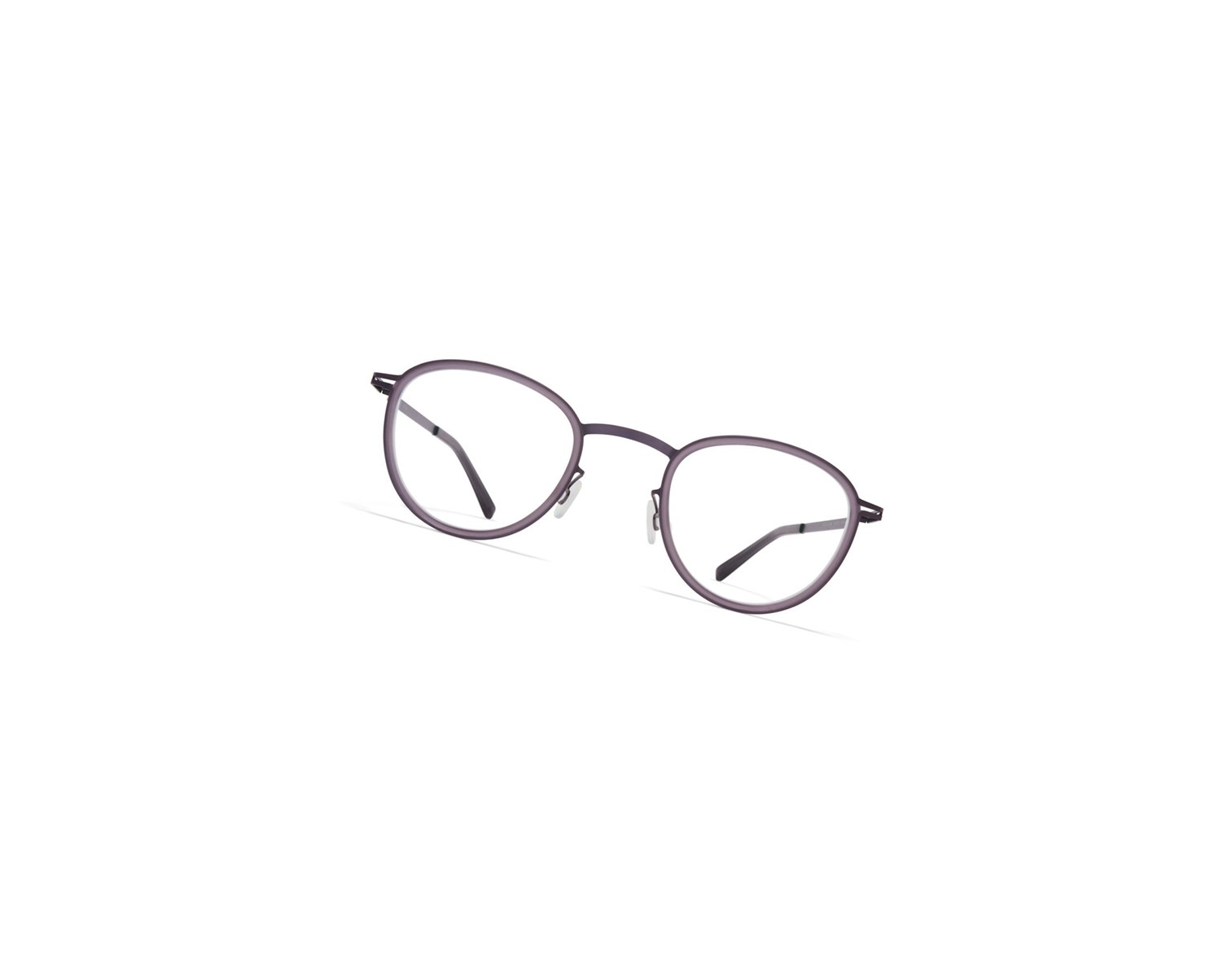 Glasses Mykita Lite Acetate Kirima Optical Frame A51 Blackberry/Matte Smoke / Clear | 65419-NQXI