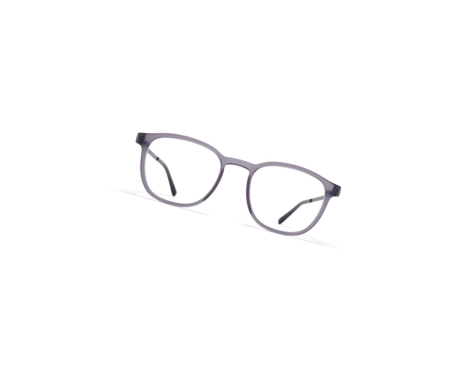 Glasses Mykita Lite Acetate Lavra Optical Frame C93 Matte Smoke/Blackberry / Clear | 26438-QLCX