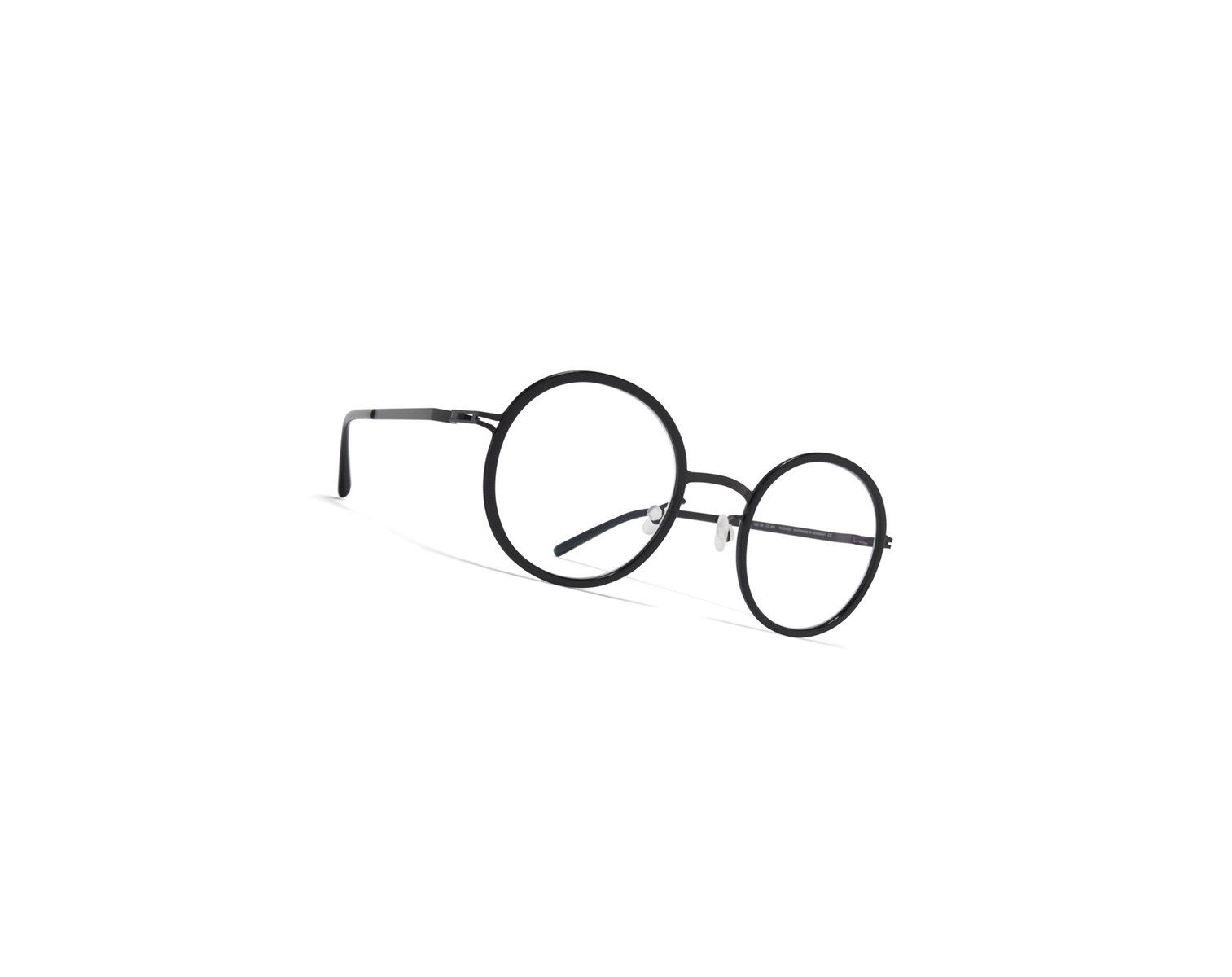 Glasses Mykita Lite Acetate Lumi Optical Frame A6 Black/Black / Clear | 49672-FSBX