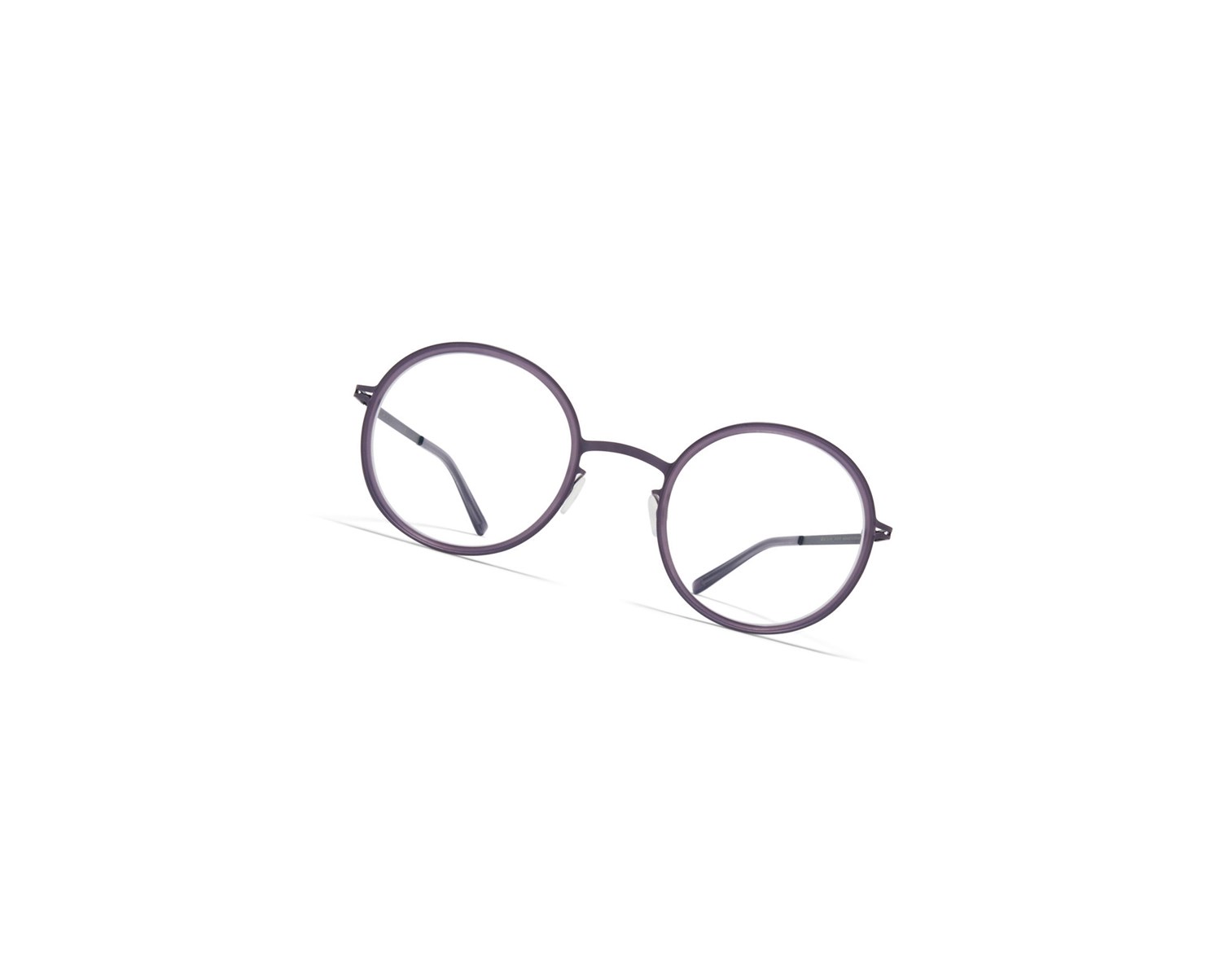 Glasses Mykita Lite Acetate Lumi Optical Frame A51 Blackberry/Matte Smoke / Clear | 96731-IGHV