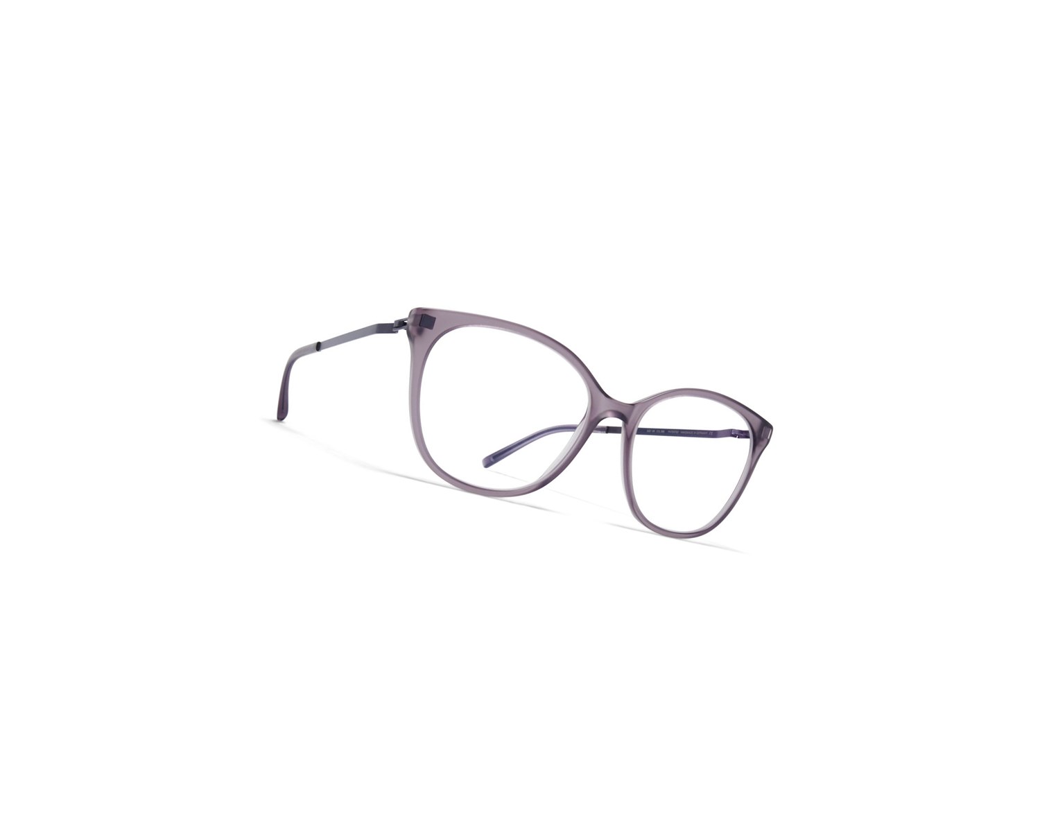 Glasses Mykita Lite Acetate Lupa Optical Frame C93 Matte Smoke/Blackberry / Clear | 04591-BEHZ