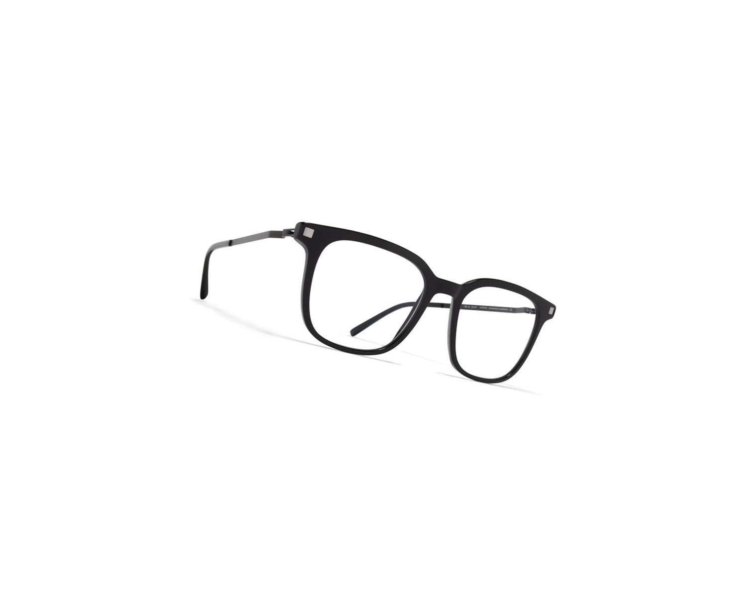 Glasses Mykita Lite Acetate Mato Optical Frame C95 Black/Silver/Black / Clear | 05869-ZKOX