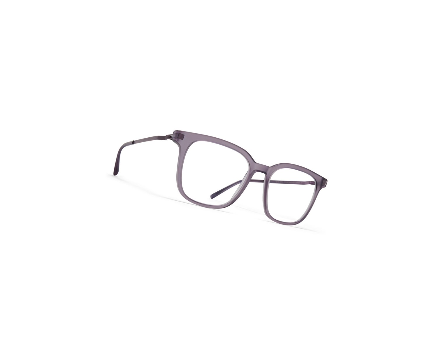 Glasses Mykita Lite Acetate Mato Optical Frame C93 Matte Smoke/Blackberry / Clear | 13908-FLTY