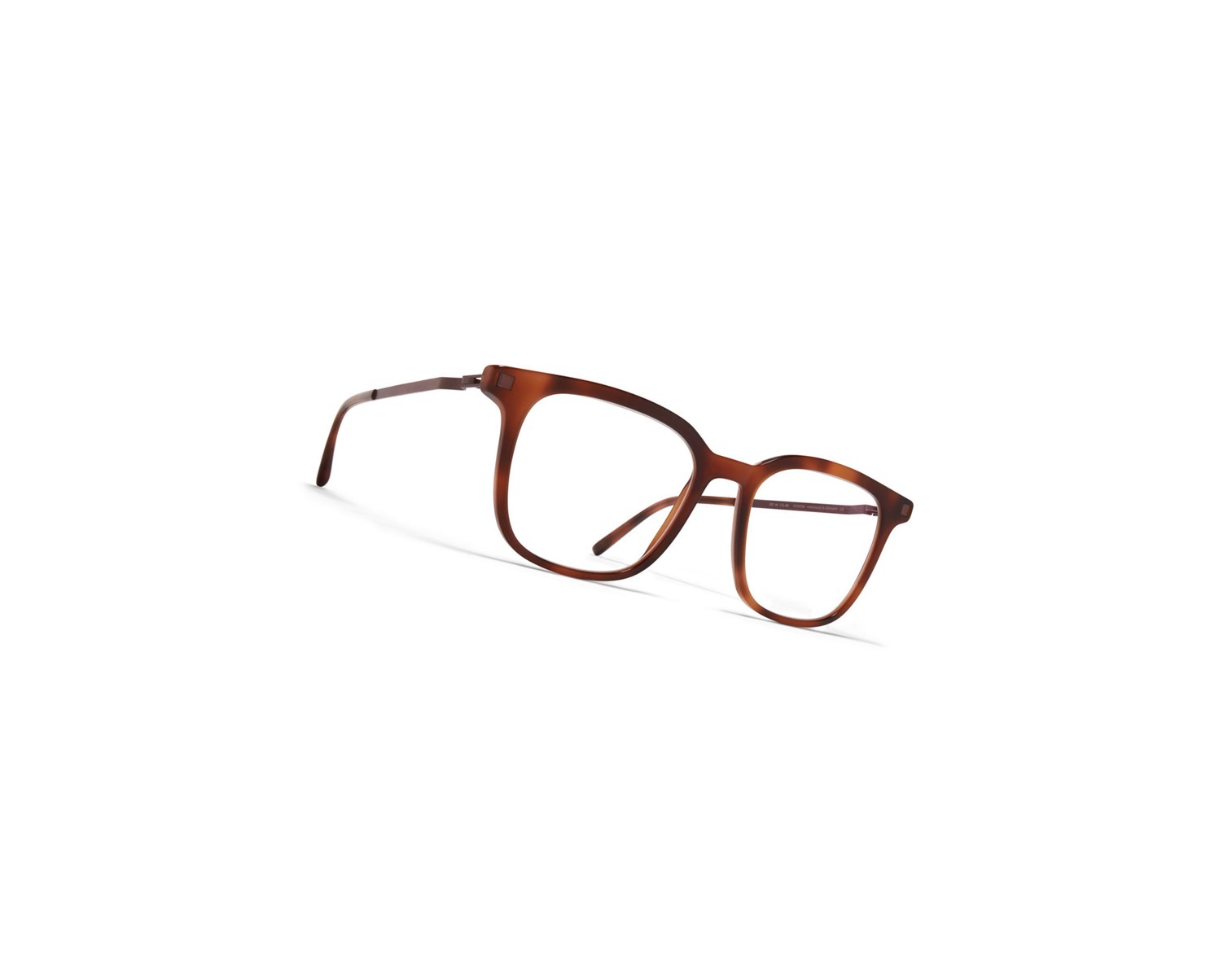 Glasses Mykita Lite Acetate Mato Optical Frame C86 Zanzibar/Mocca / Clear | 42619-GLWJ