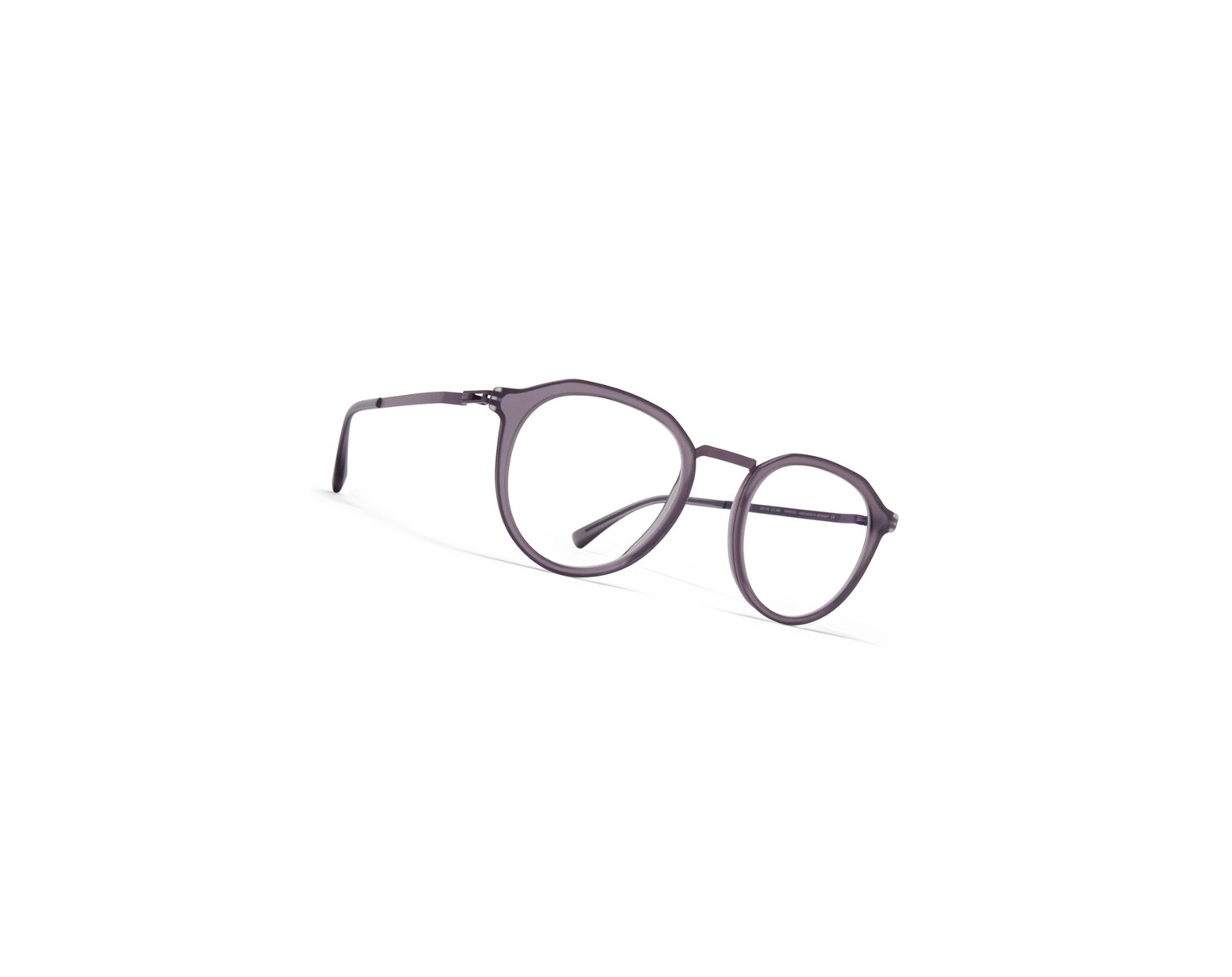 Glasses Mykita Lite Acetate Paulson Optical Frame A51 Blackberry/Matte Smoke / Clear | 56048-IPXB