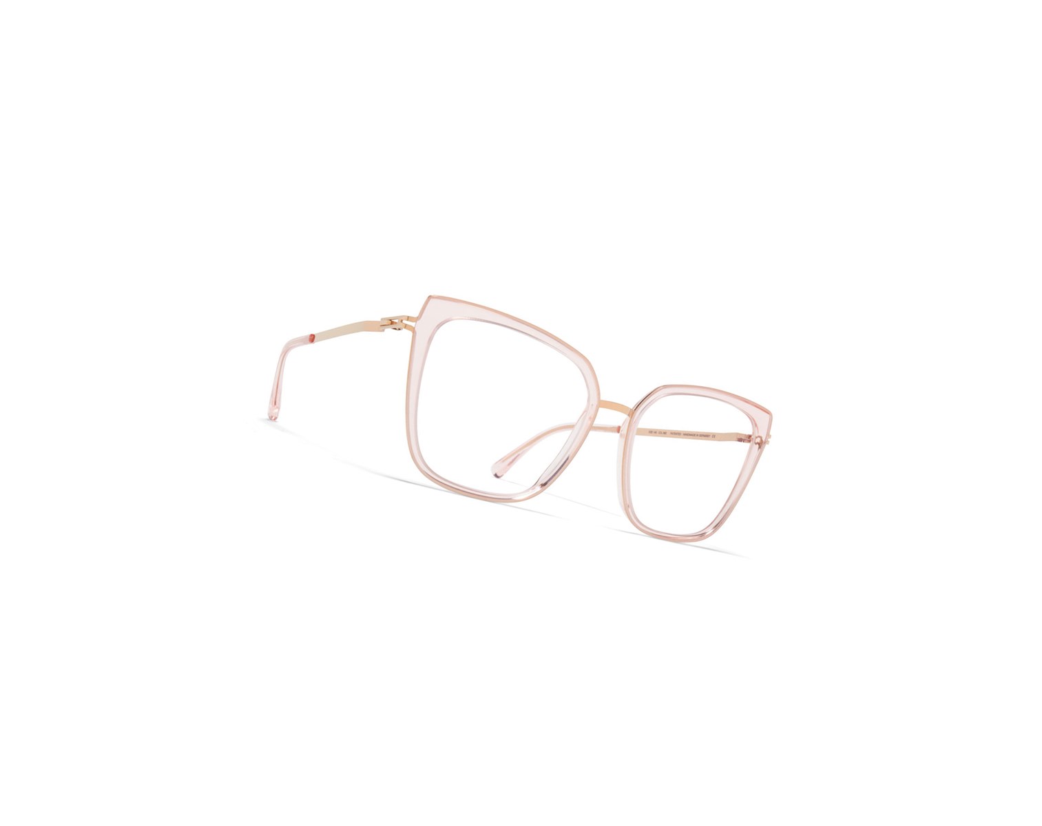 Glasses Mykita Lite Acetate Sanna Optical Frame A27 Champagne Gold/Rose Water / Clear | 24659-TROJ
