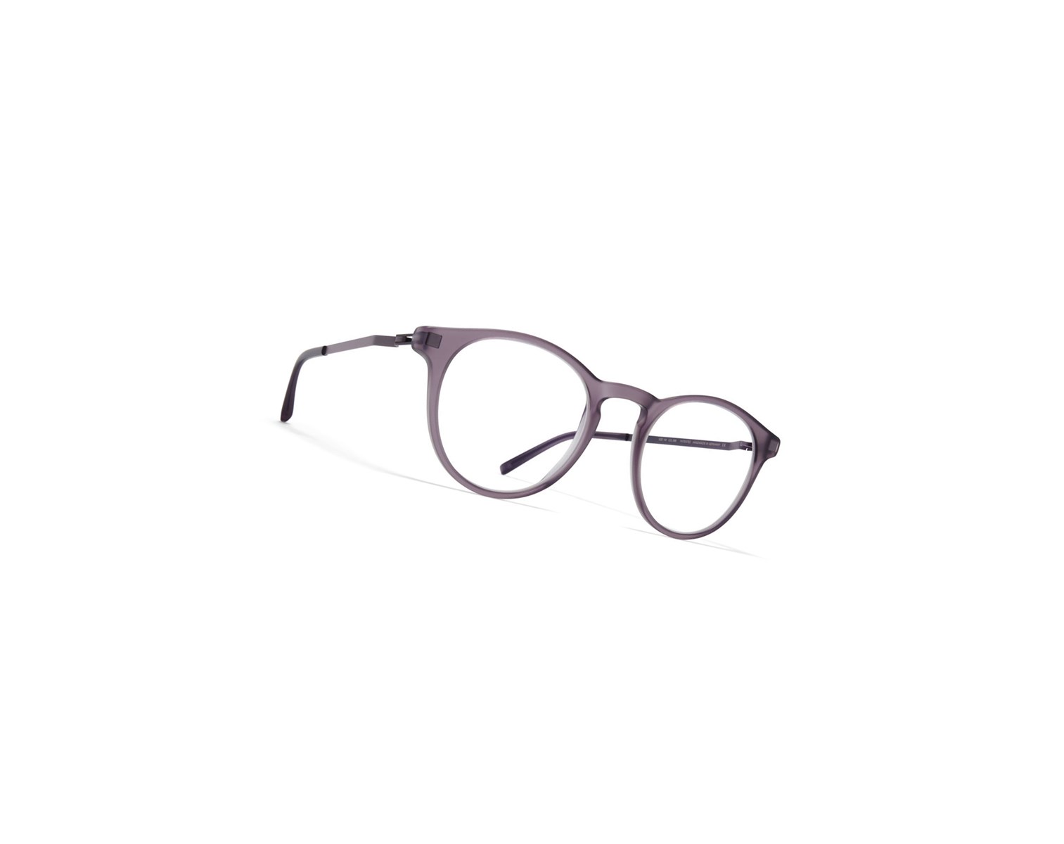Glasses Mykita Lite Acetate Talini Optical Frame C93 Matte Smoke/Blackberry / Clear | 08429-CADK