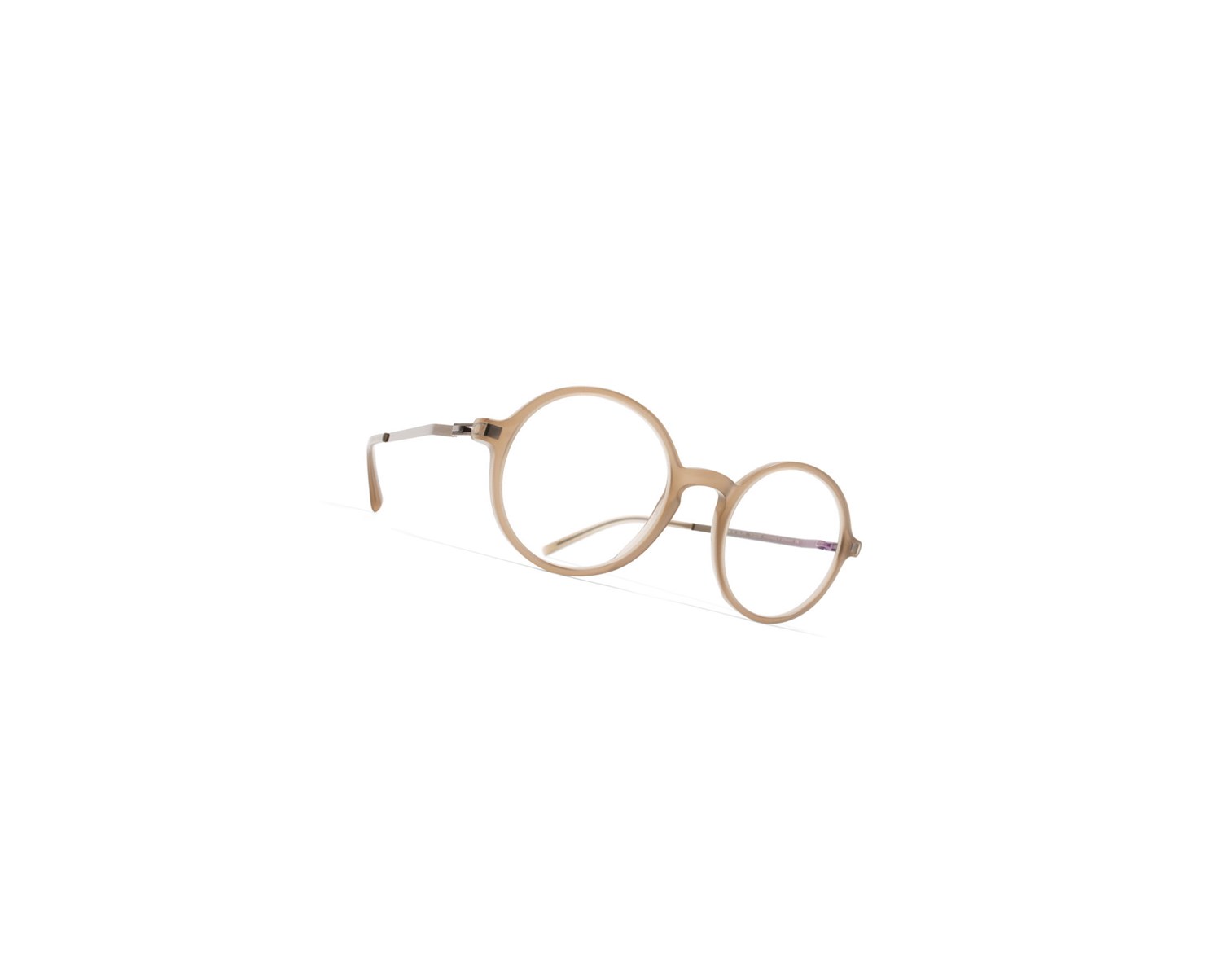 Glasses Mykita Lite Acetate Tomkin Optical Frame C5 Taupe/Shiny Graphite / Clear | 04875-IYCT
