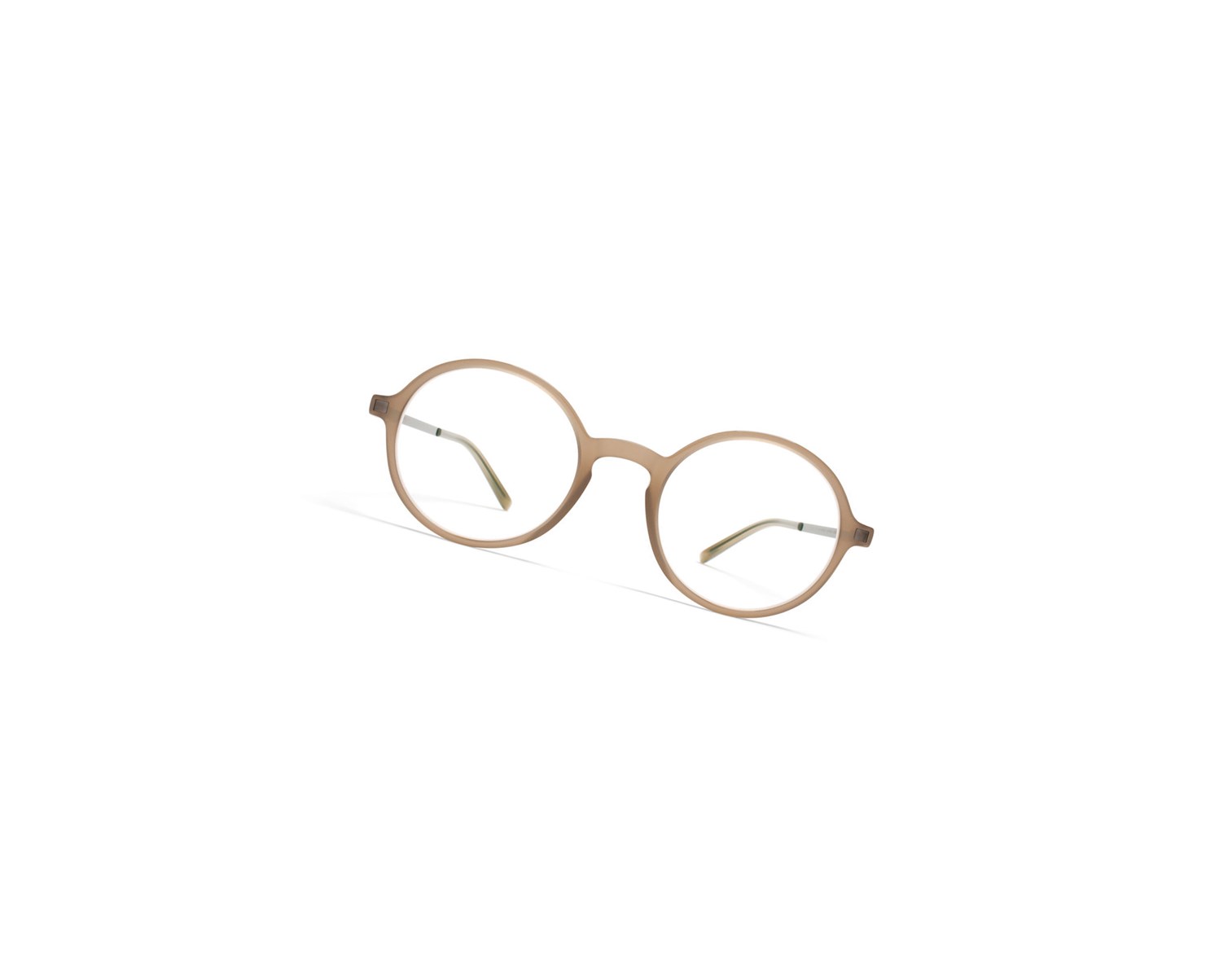 Glasses Mykita Lite Acetate Tomkin Optical Frame C5 Taupe/Shiny Graphite / Clear | 04875-IYCT