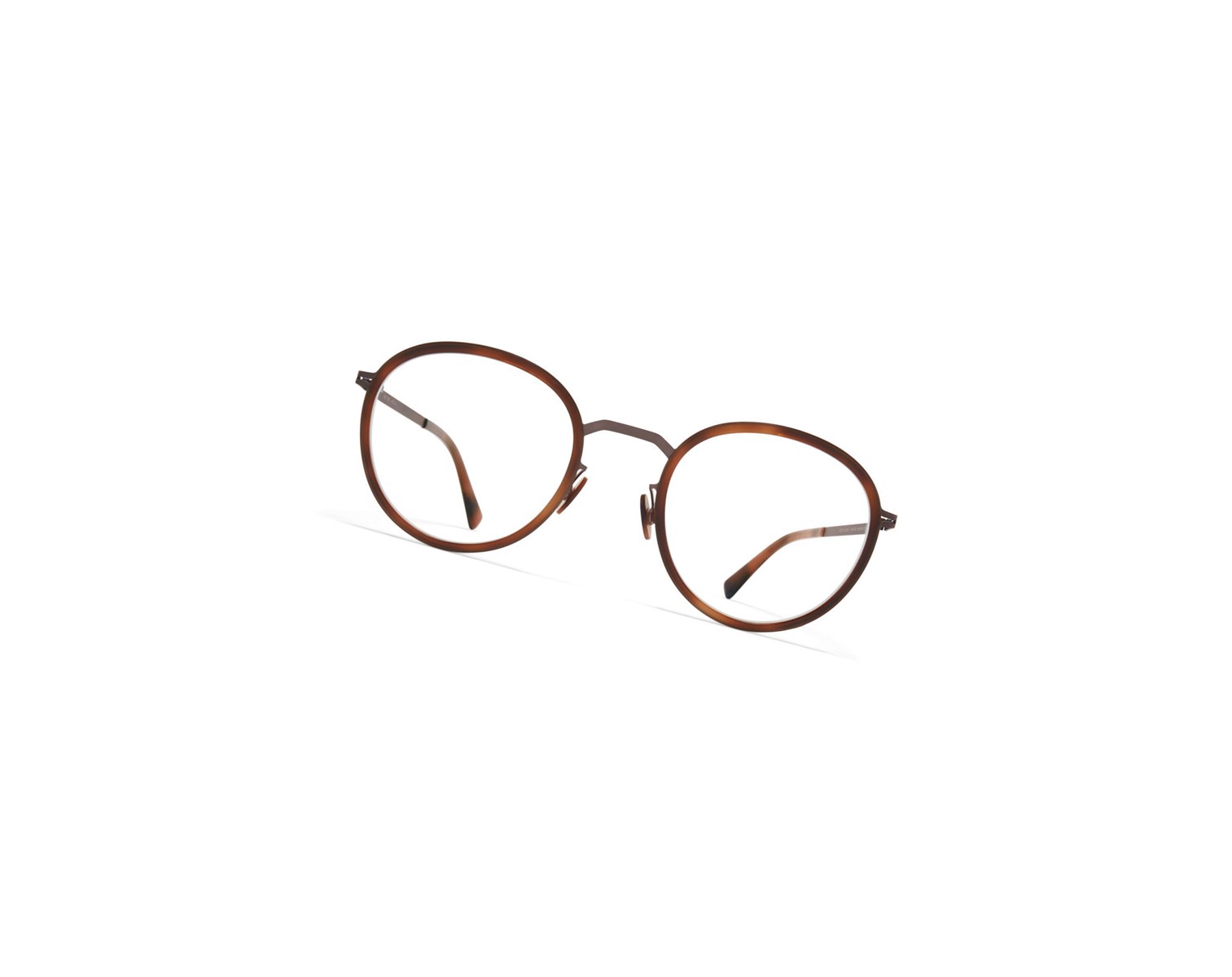 Glasses Mykita Lite Acetate Tuva Optical Frame A47 Mocca/Zanzibar / Clear | 26318-GHCO