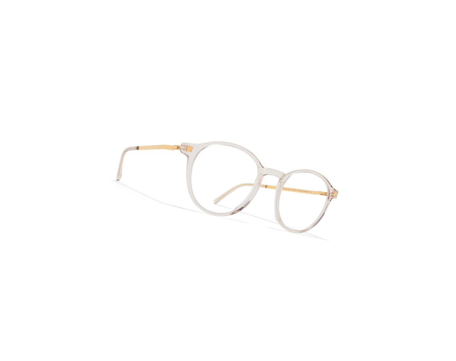 Glasses Mykita Lite Acetate Yaska Optical Frame Dorados | 54831-RFXW