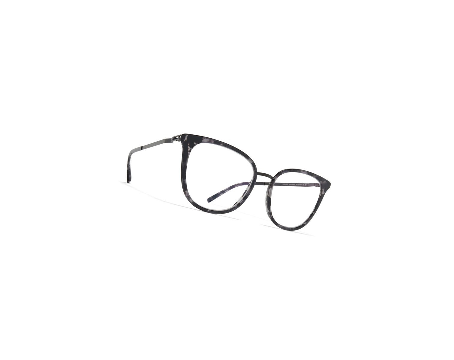 Glasses Mykita Lite Annika Optical Frame A50 Black/Black Havana / Clear | 49063-UZHG