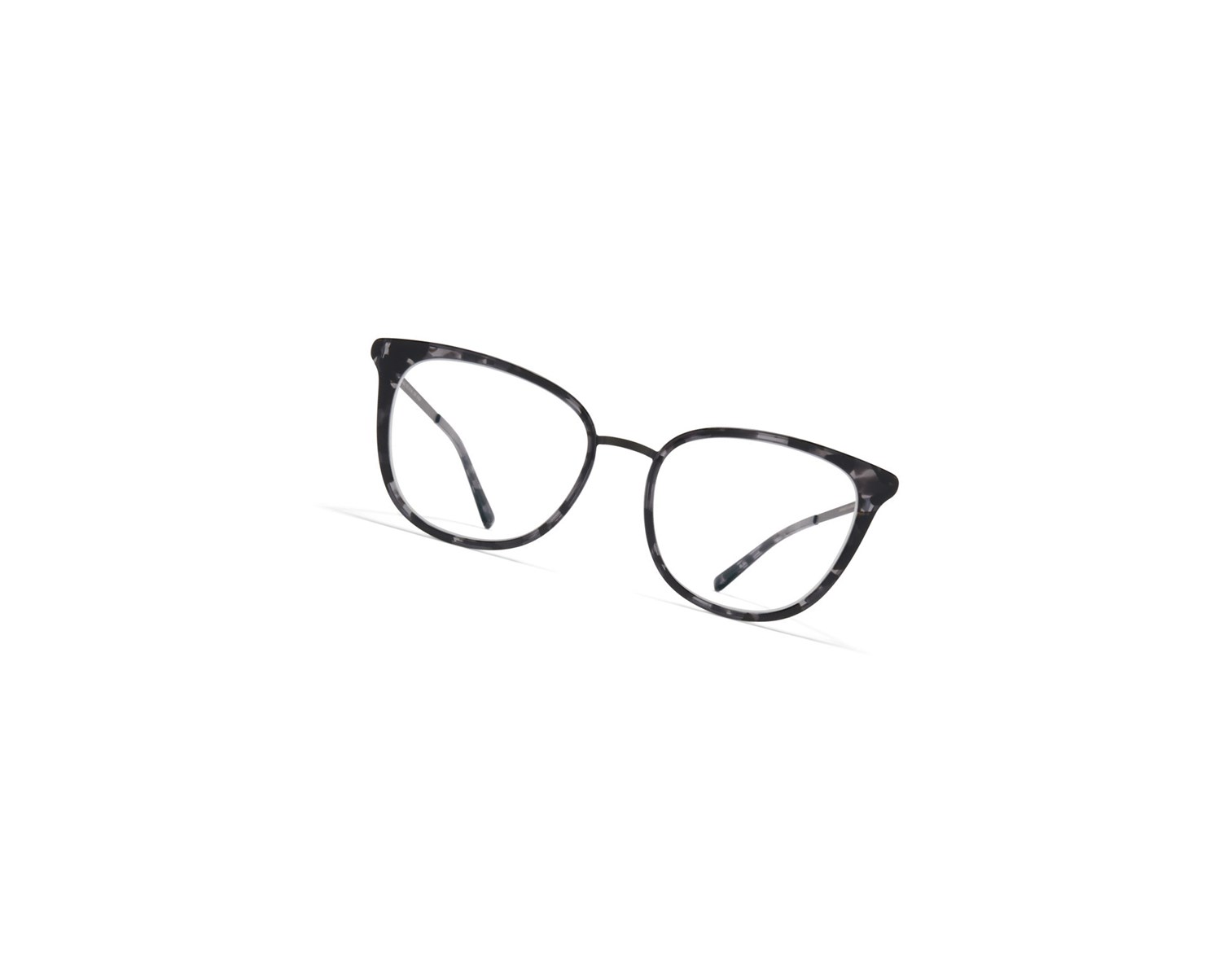Glasses Mykita Lite Annika Optical Frame A50 Black/Black Havana / Clear | 49063-UZHG