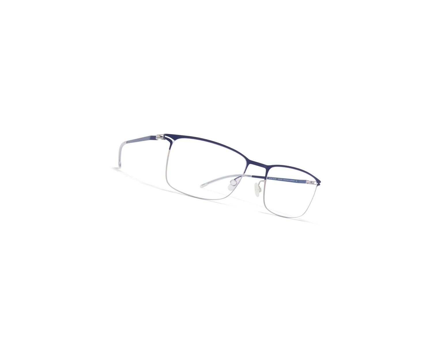 Glasses Mykita Lite Errki Optical Frame Silver/Navy / Clear | 82630-FLIV