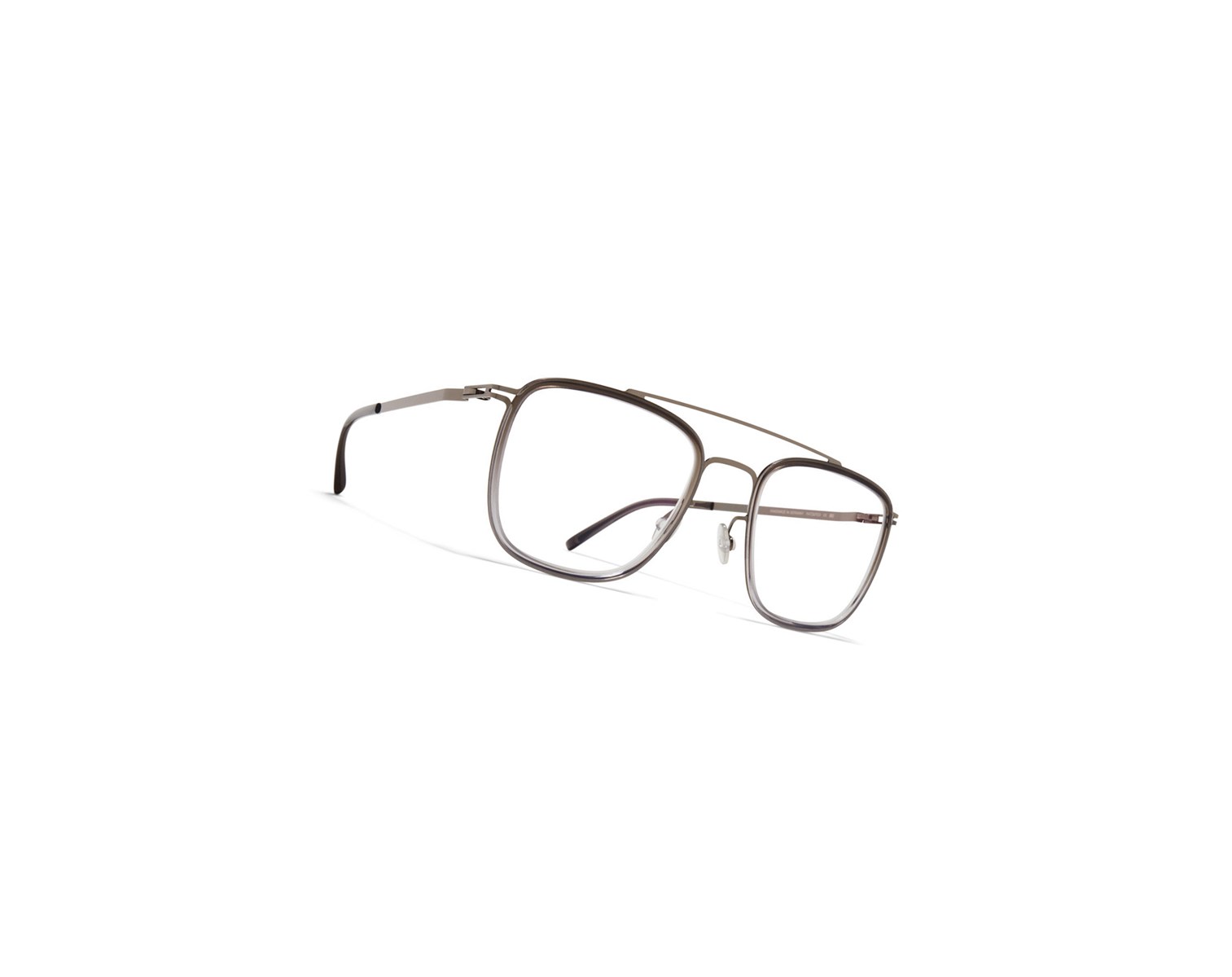 Glasses Mykita Lite Jeppe Optical Frame A54 Shiny Graphite/Grey Gradie / Clear | 01657-VYZU