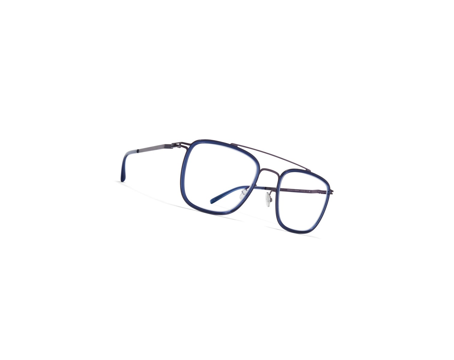 Glasses Mykita Lite Jeppe Optical Frame A66 Blackberry/Deep Ocean / Clear | 50394-ZTNC