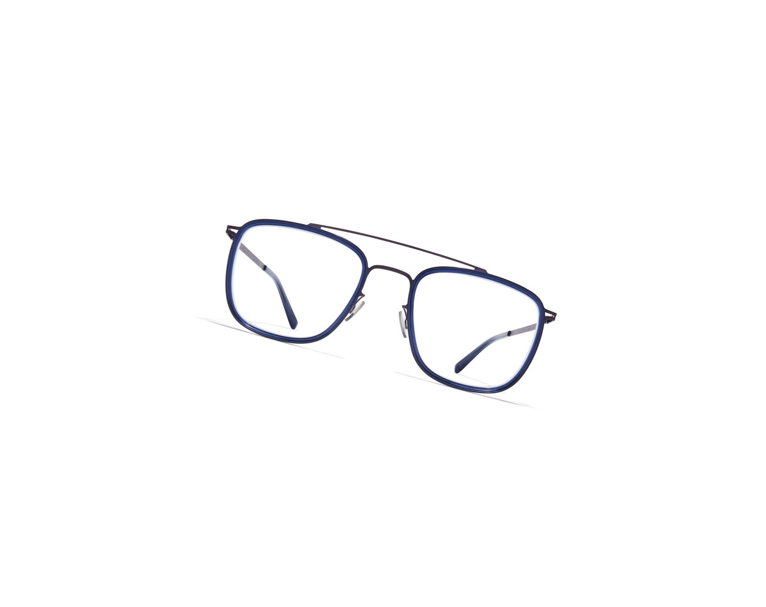 Glasses Mykita Lite Jeppe Optical Frame A66 Blackberry/Deep Ocean / Clear | 50394-ZTNC