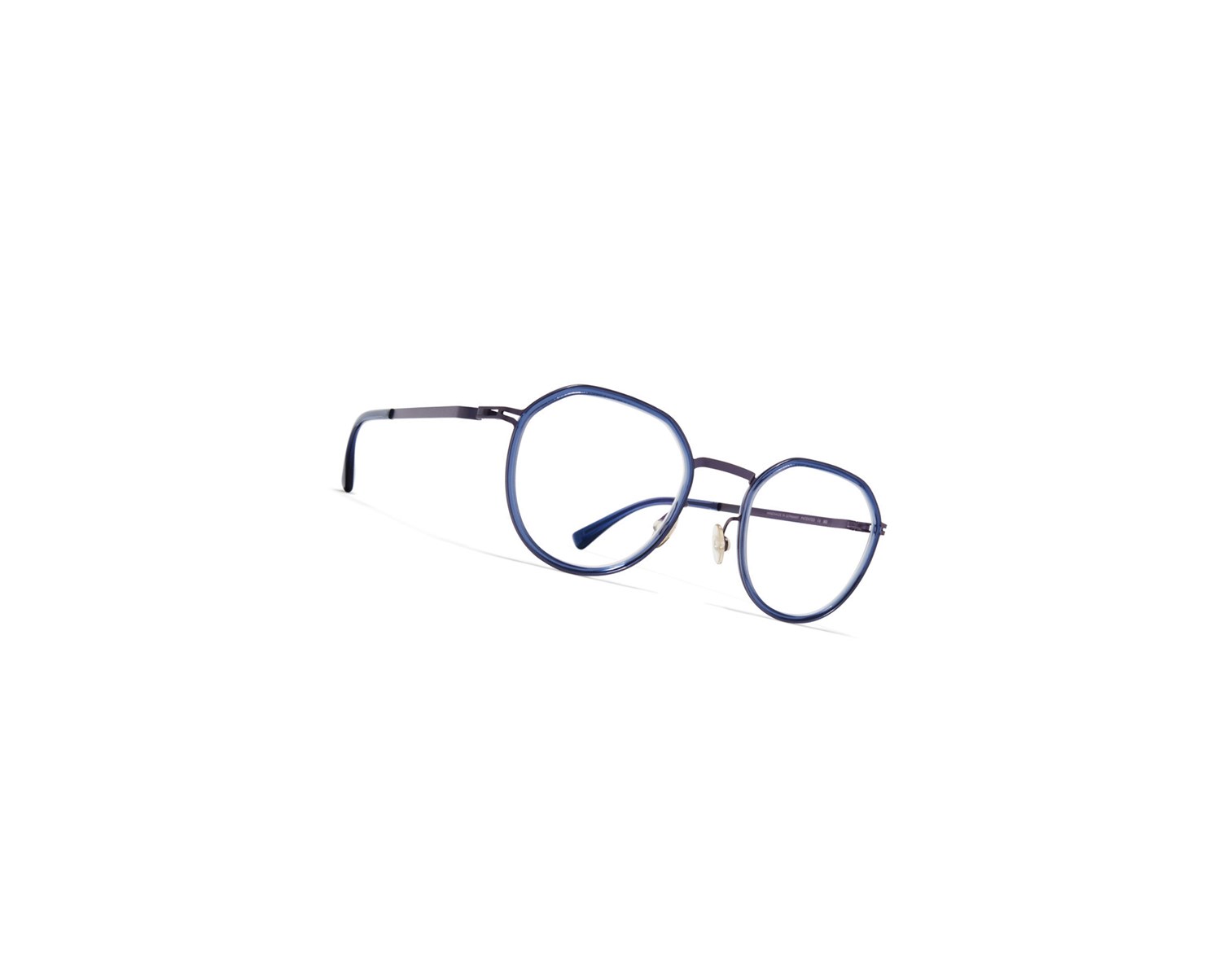 Glasses Mykita Lite Justus Optical Frame A66 Blackberry/Deep Ocean / Clear | 92364-ZJYS