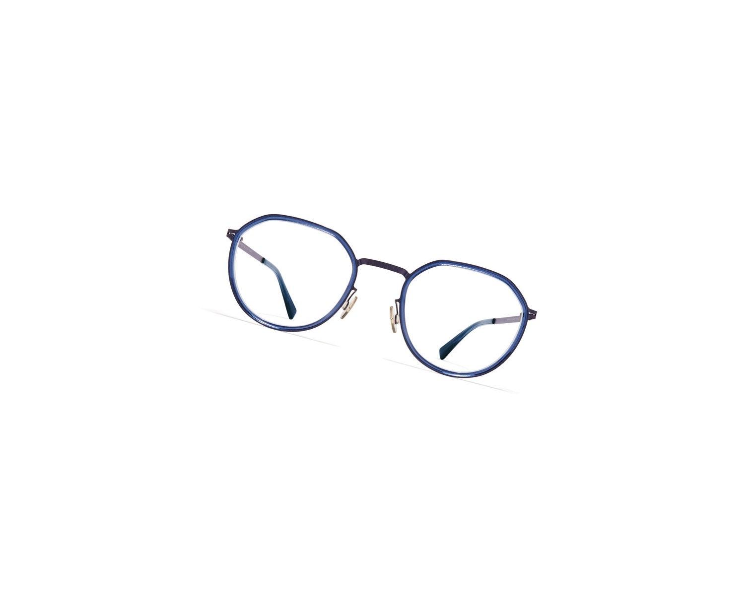 Glasses Mykita Lite Justus Optical Frame A66 Blackberry/Deep Ocean / Clear | 92364-ZJYS